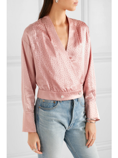 topshop silk blouse