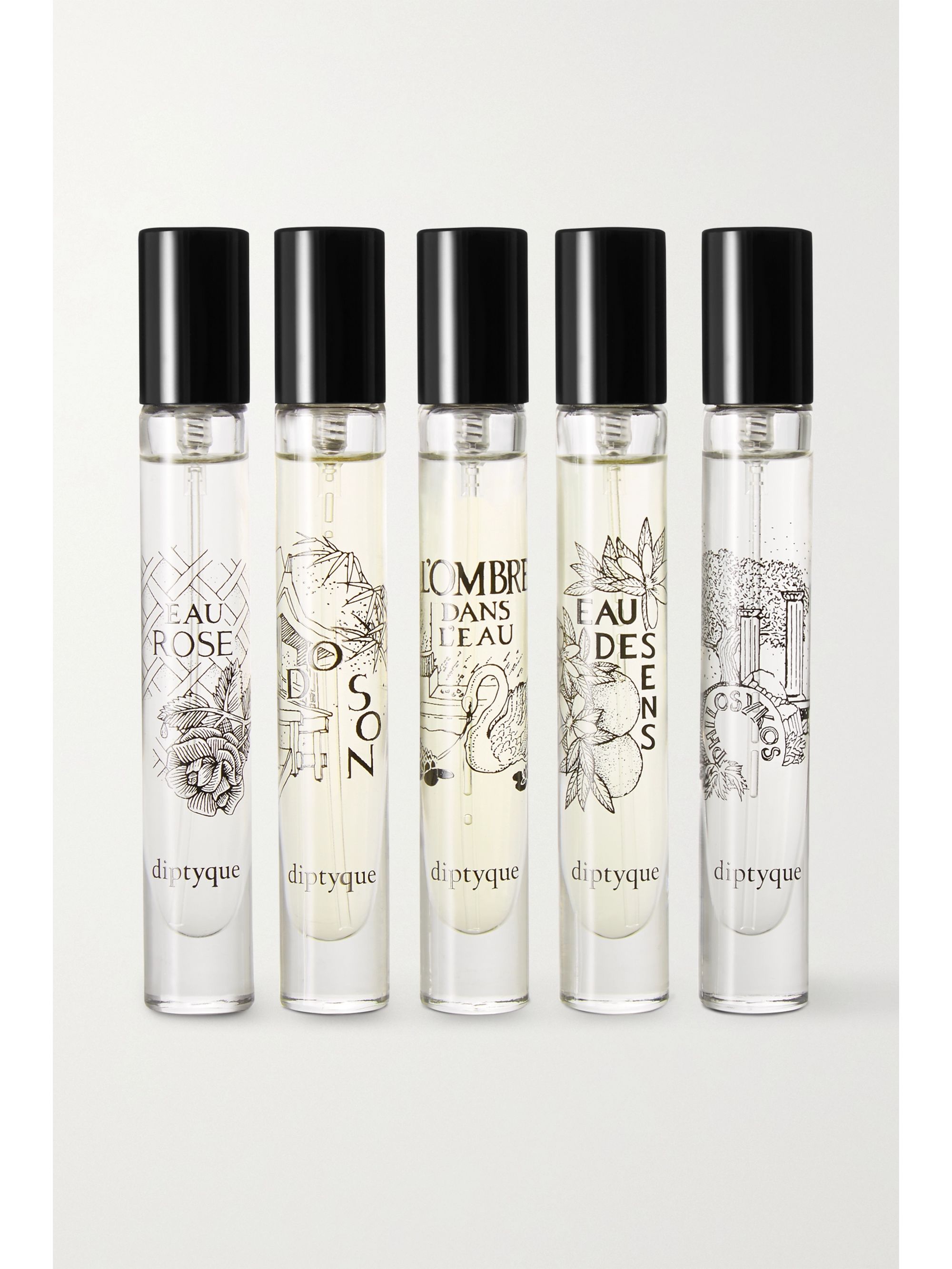 Colorless L Art Du Parfum Discovery Set 5 X 7 5ml Diptyque Net A Porter