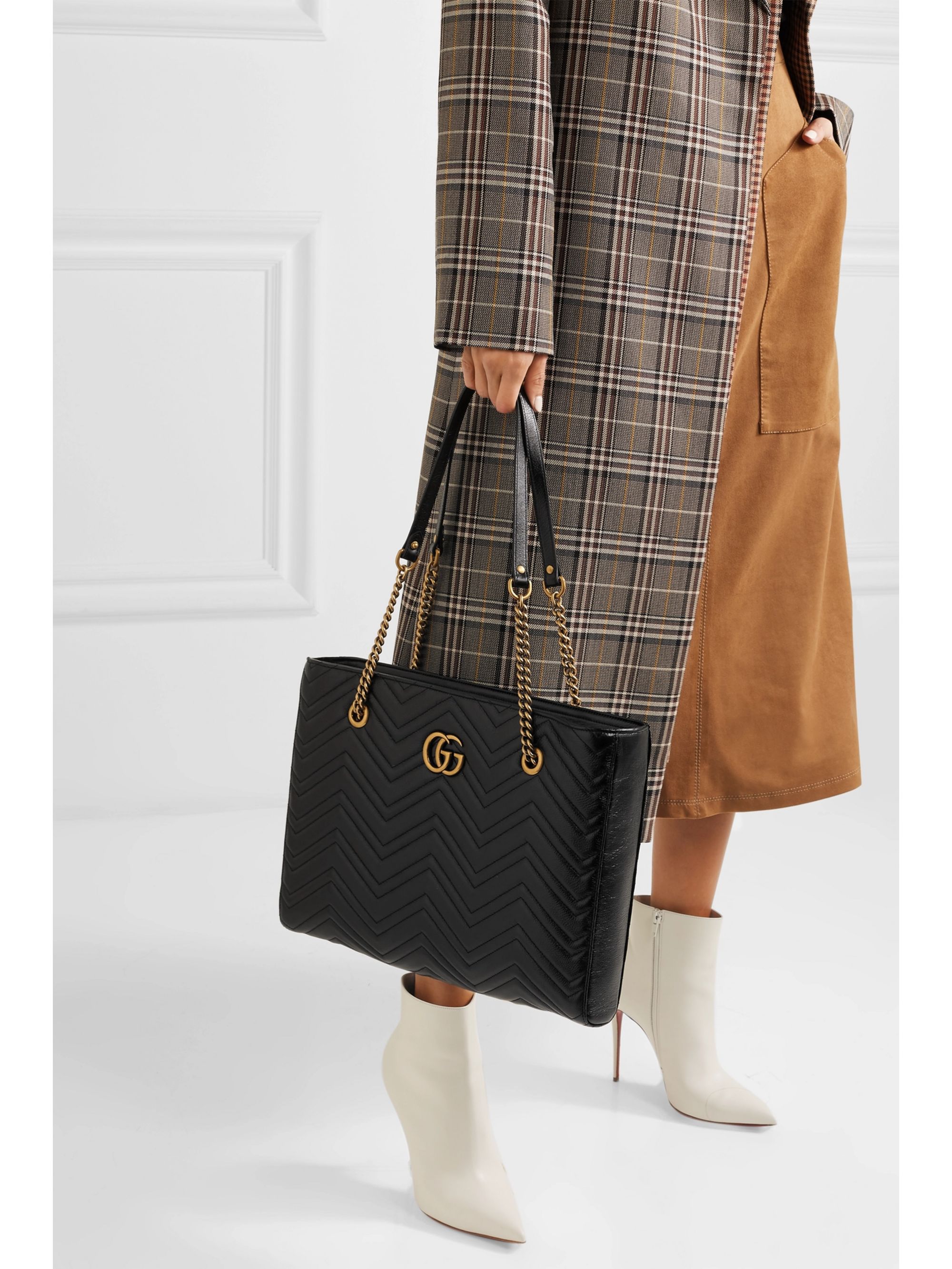 gucci marmont matelasse medium tote