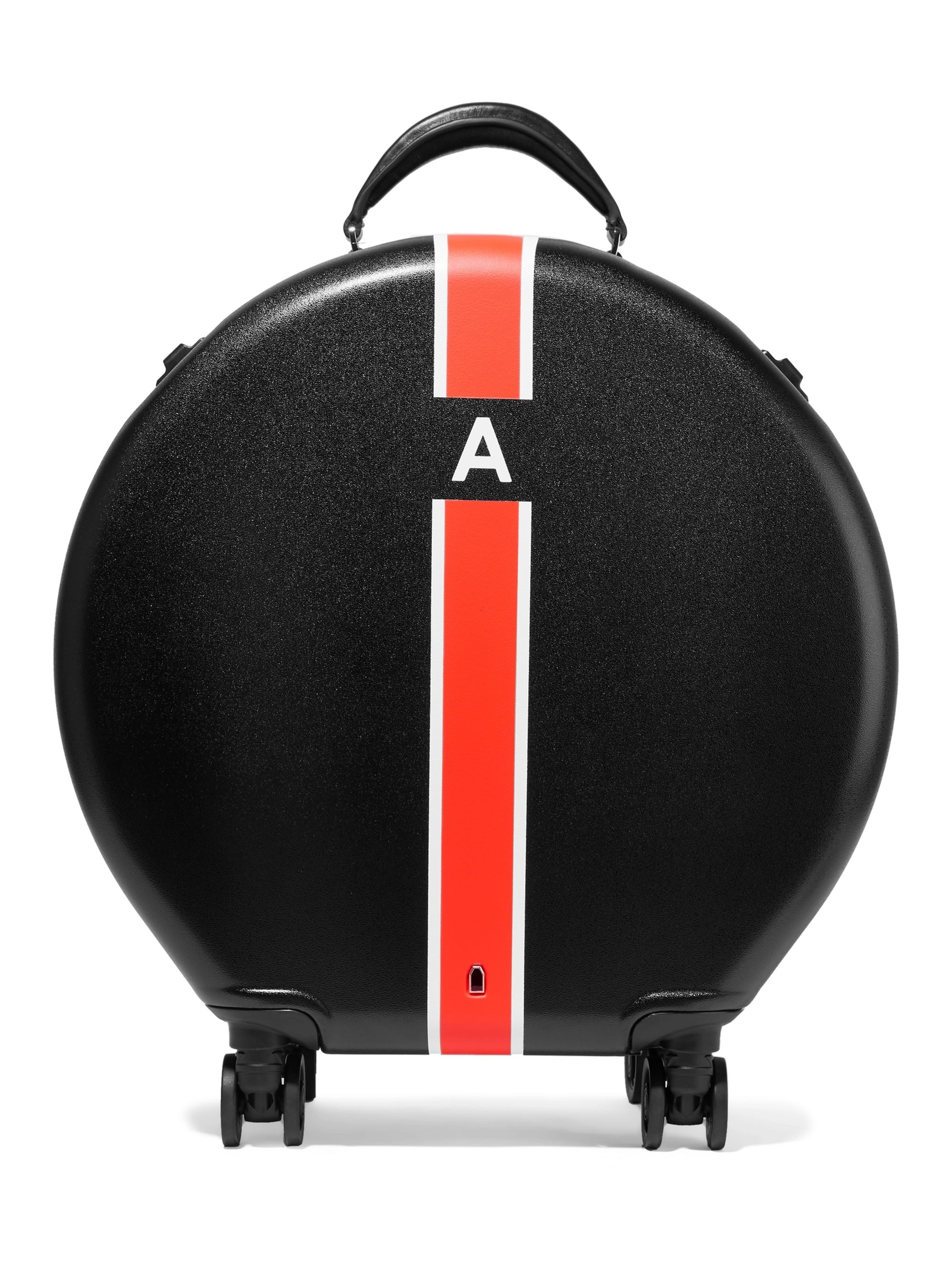 printed hard shell luggage