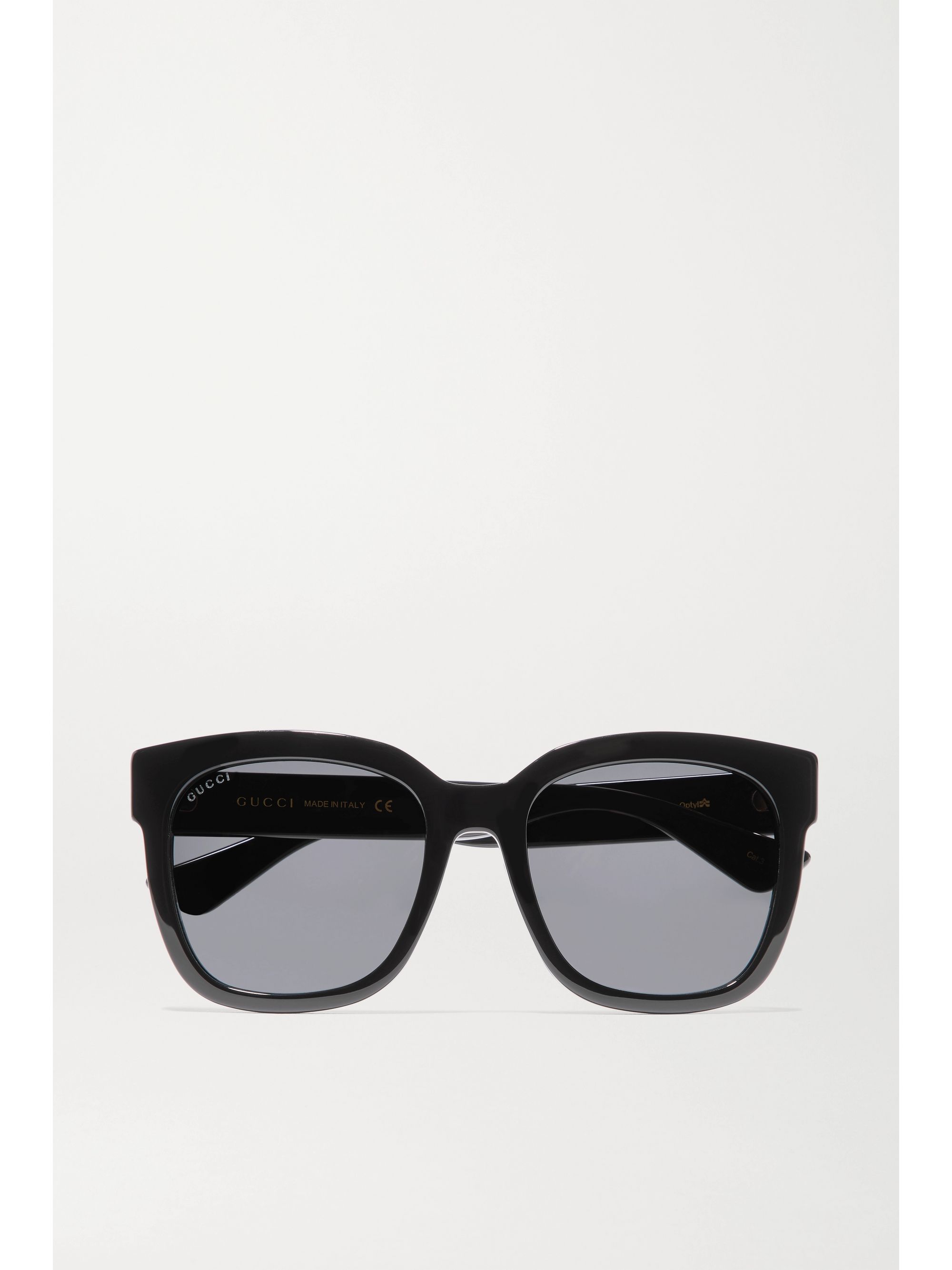 gucci black classic sunglasses