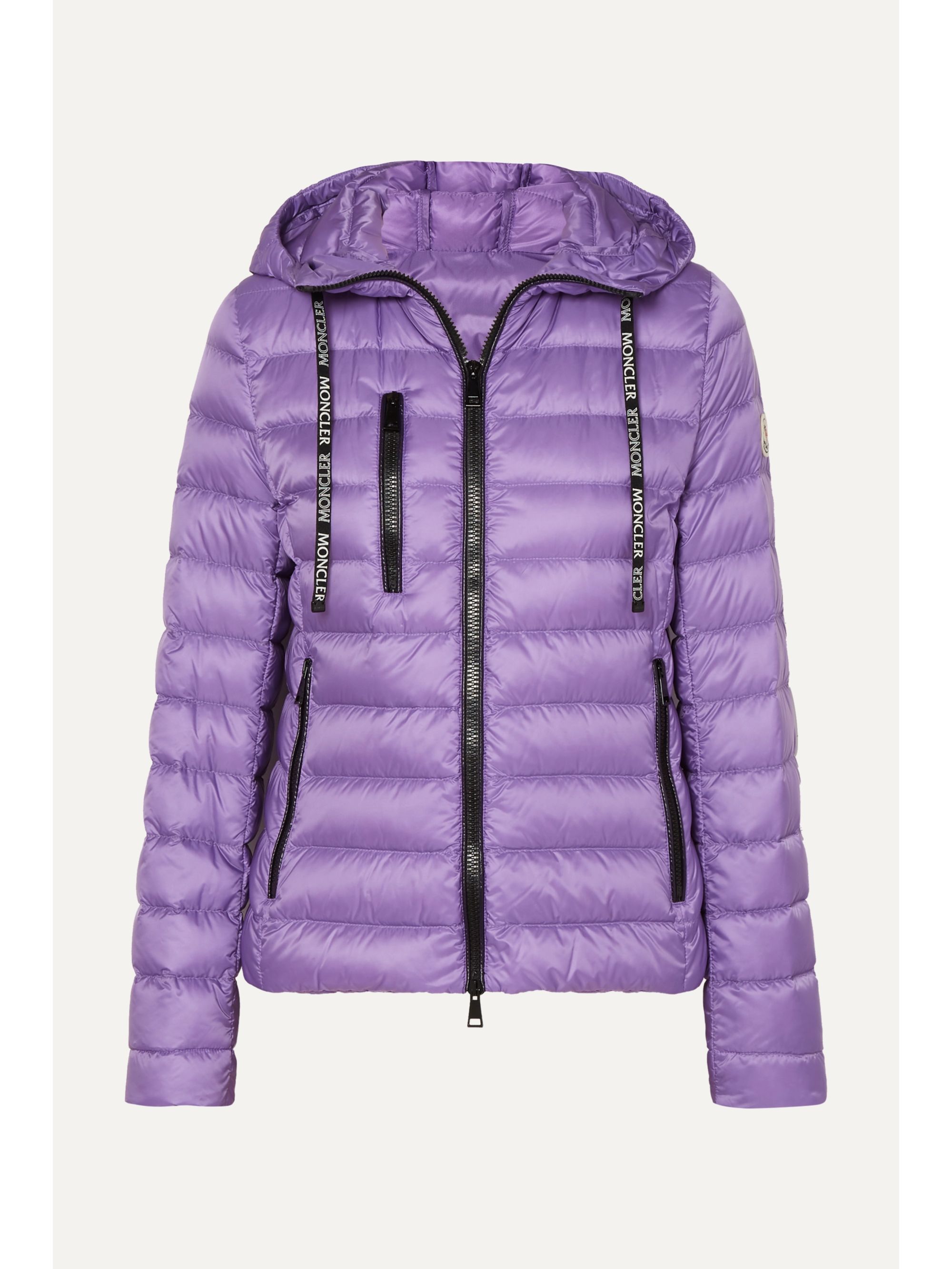 moncler purple coat