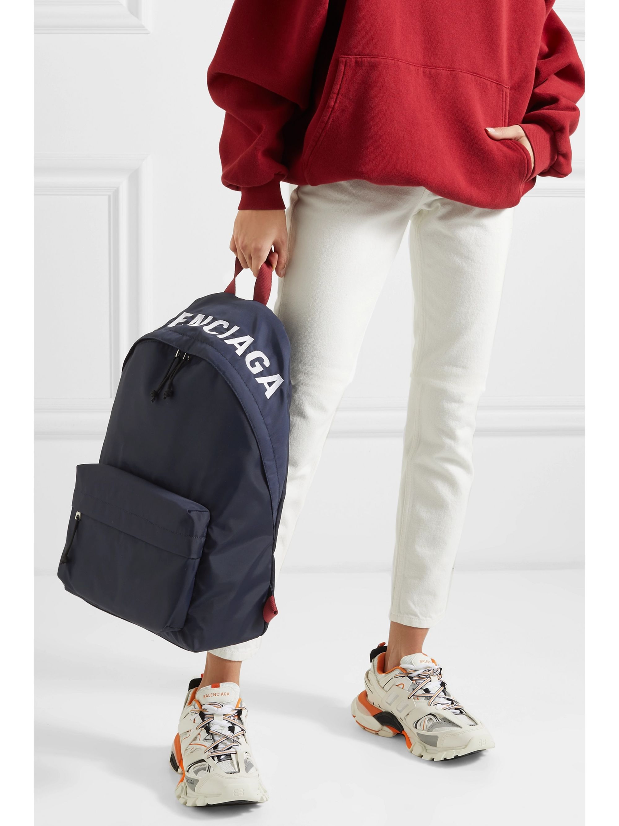 balenciaga shell bag