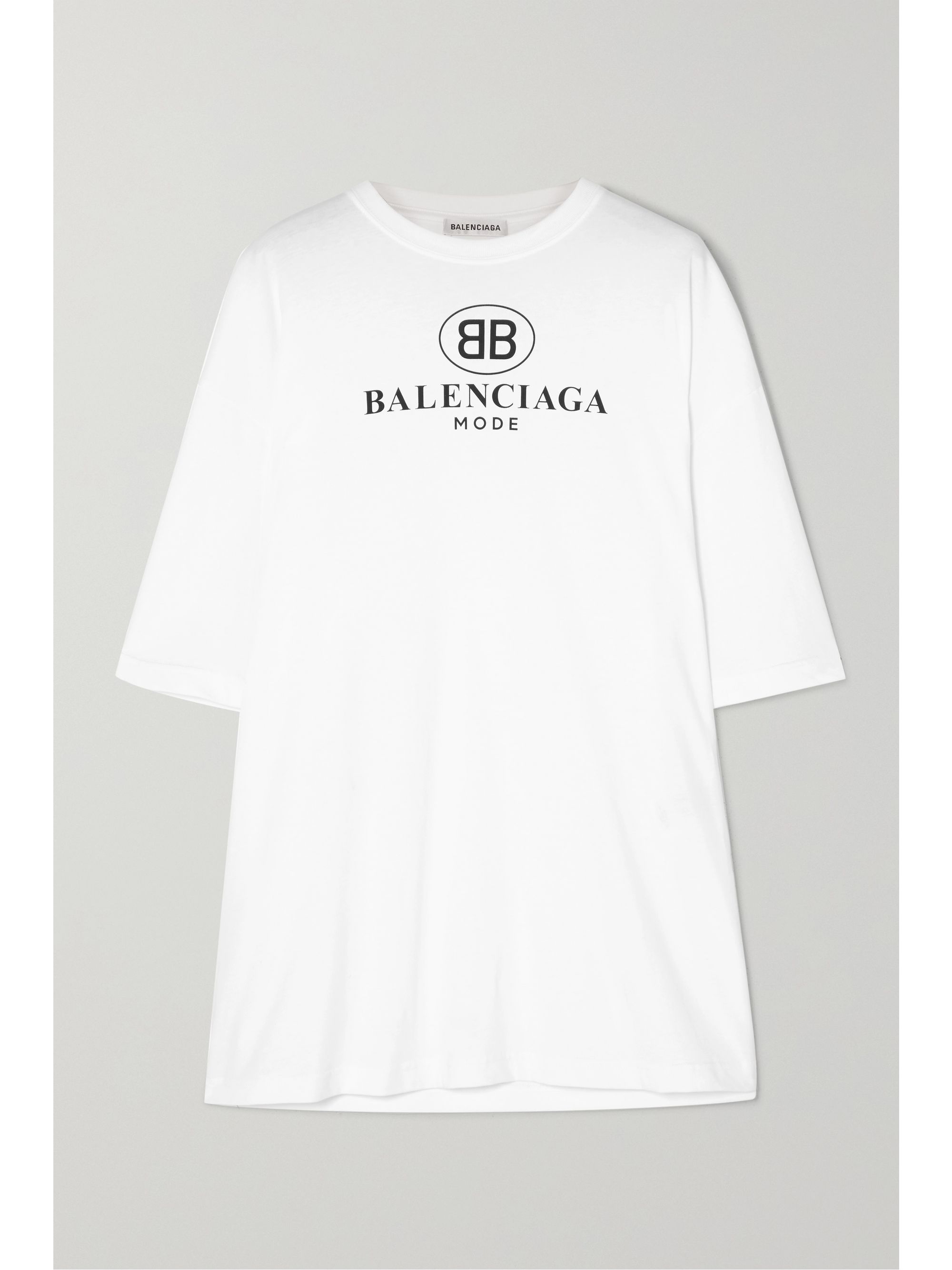 white balenciaga tshirt