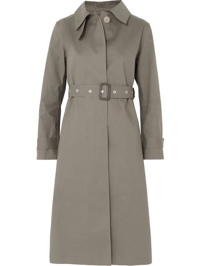 Mackintosh Bonded Cotton Trench Coat Net A Porter Com
