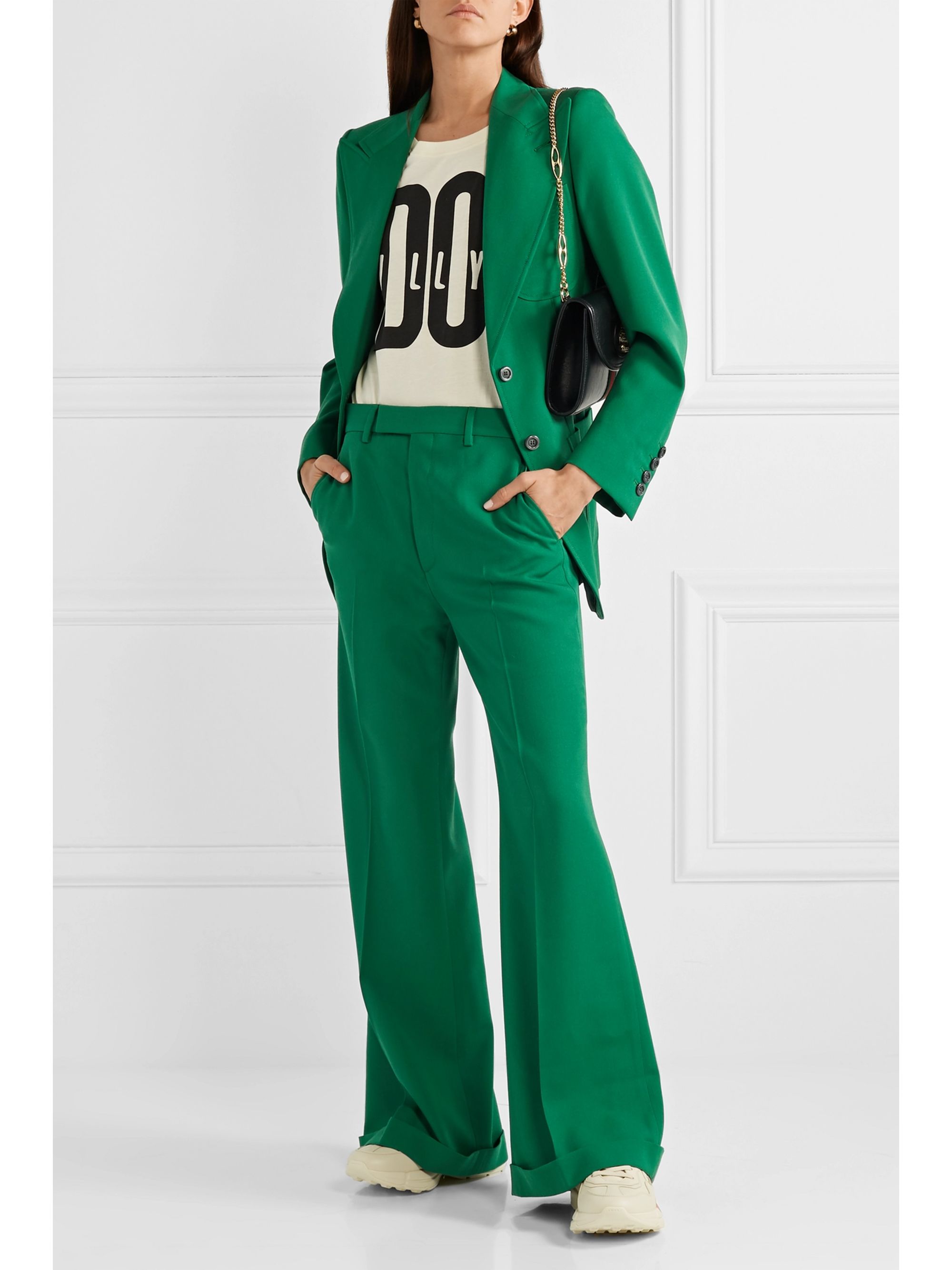 gucci green blazer