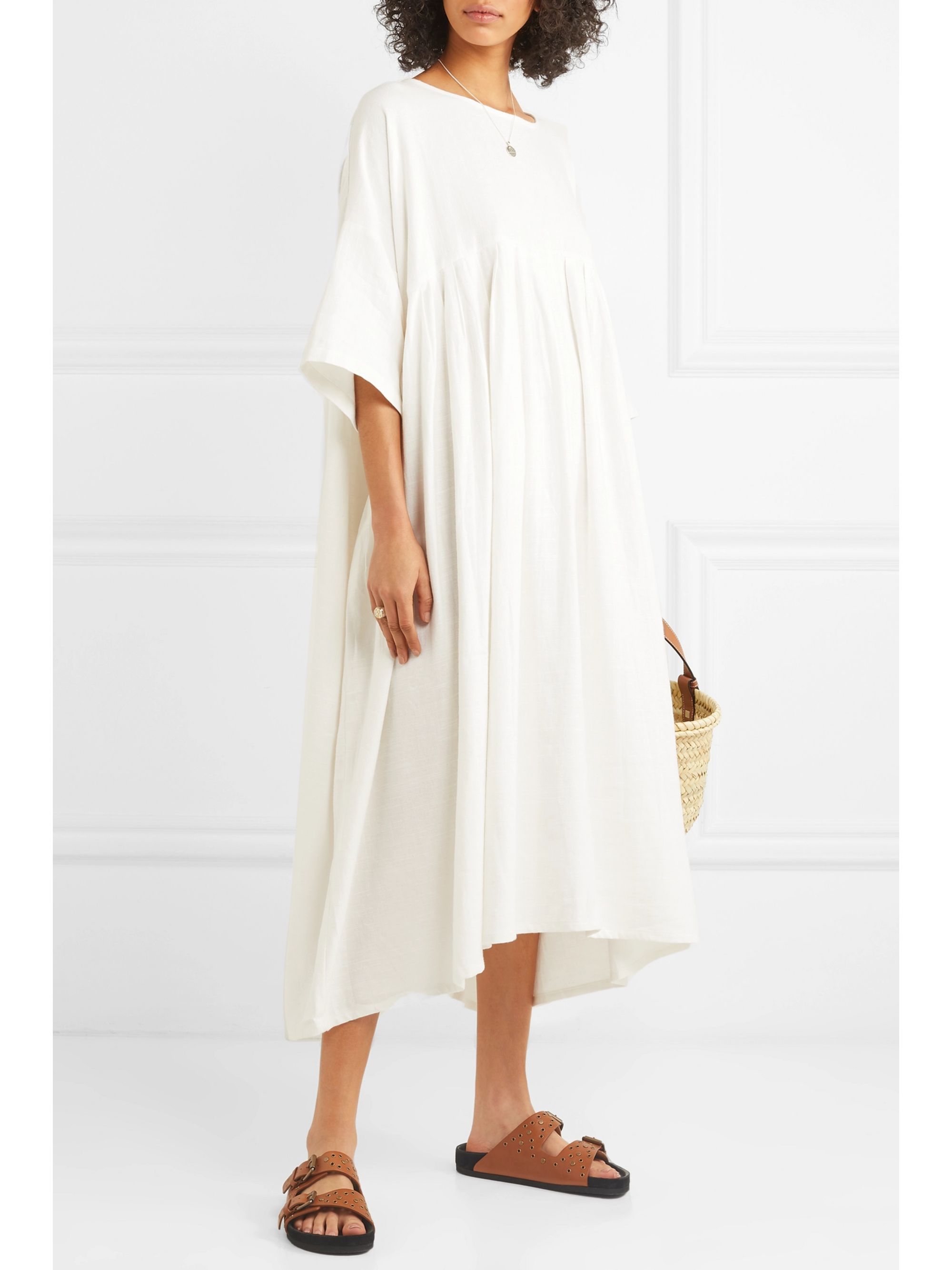 Kleid Weiß Oversize Kleid Weiß Oversize