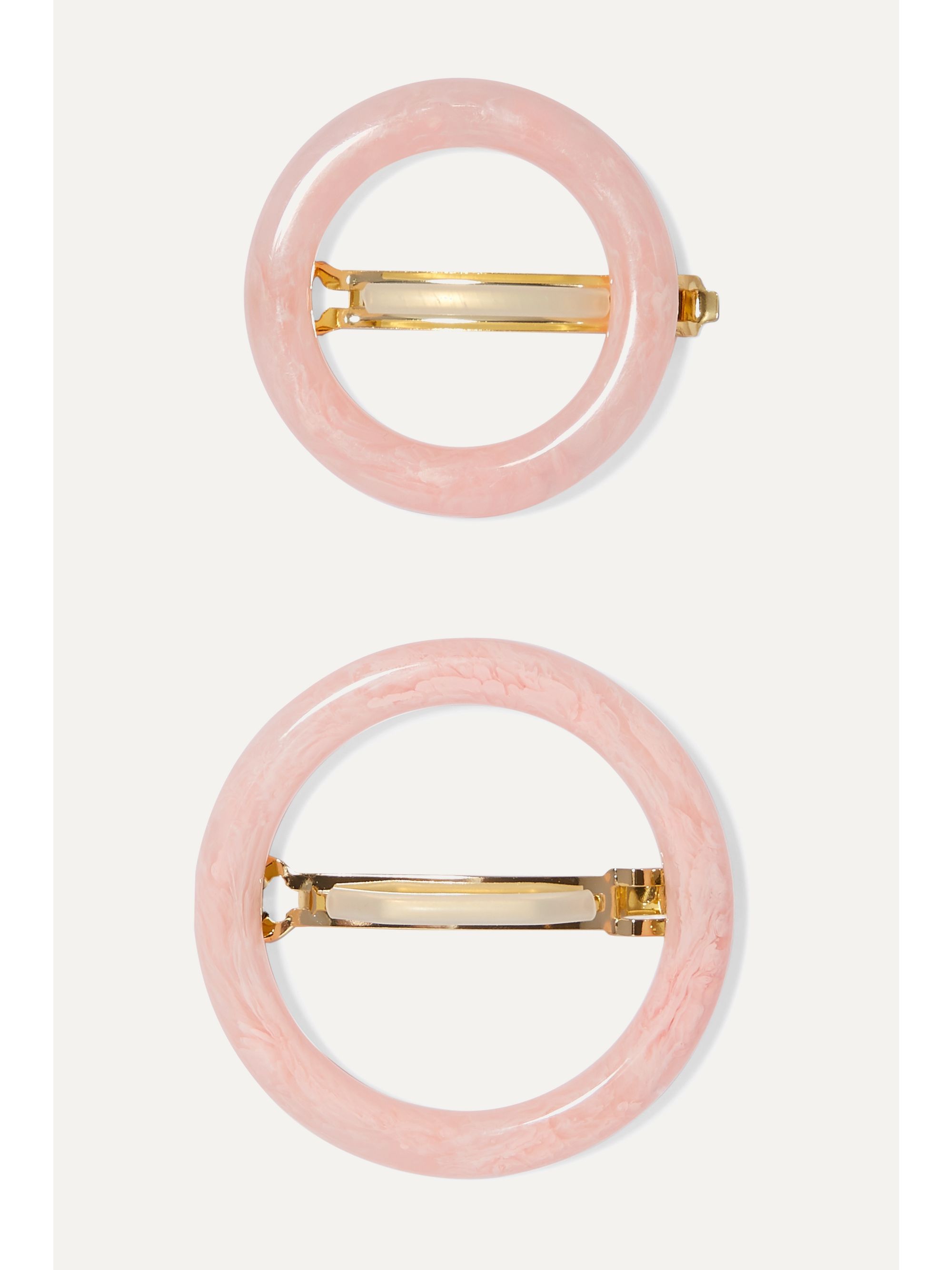 hair clips pink