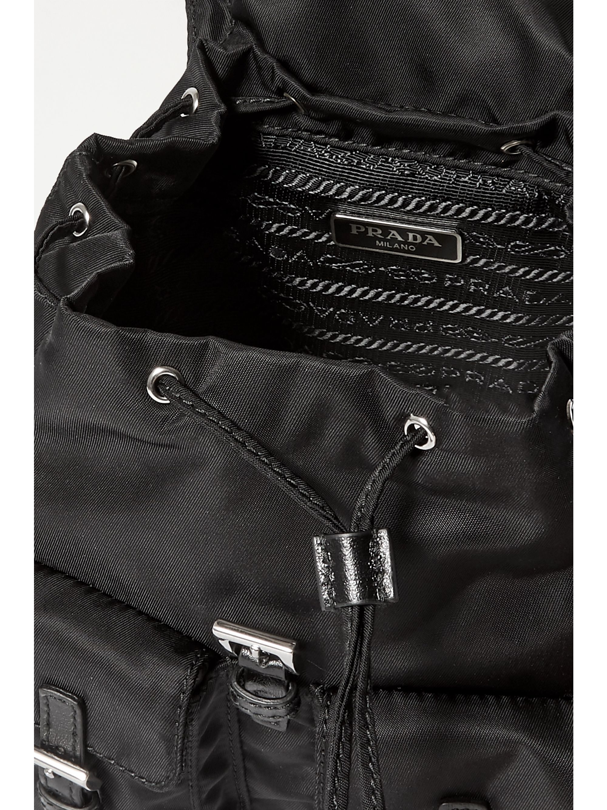 prada vela nylon backpack