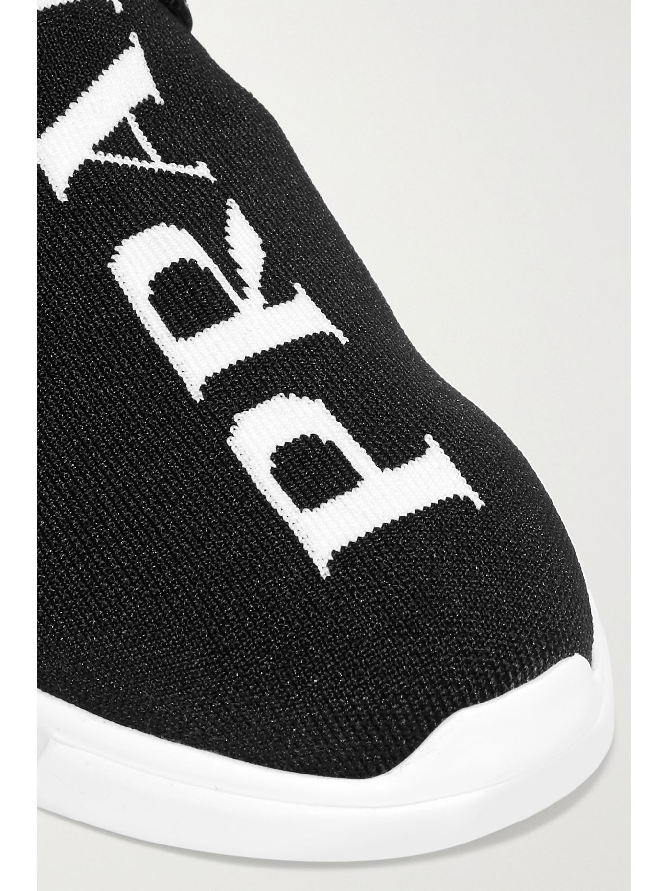 prada stretch knit sneakers