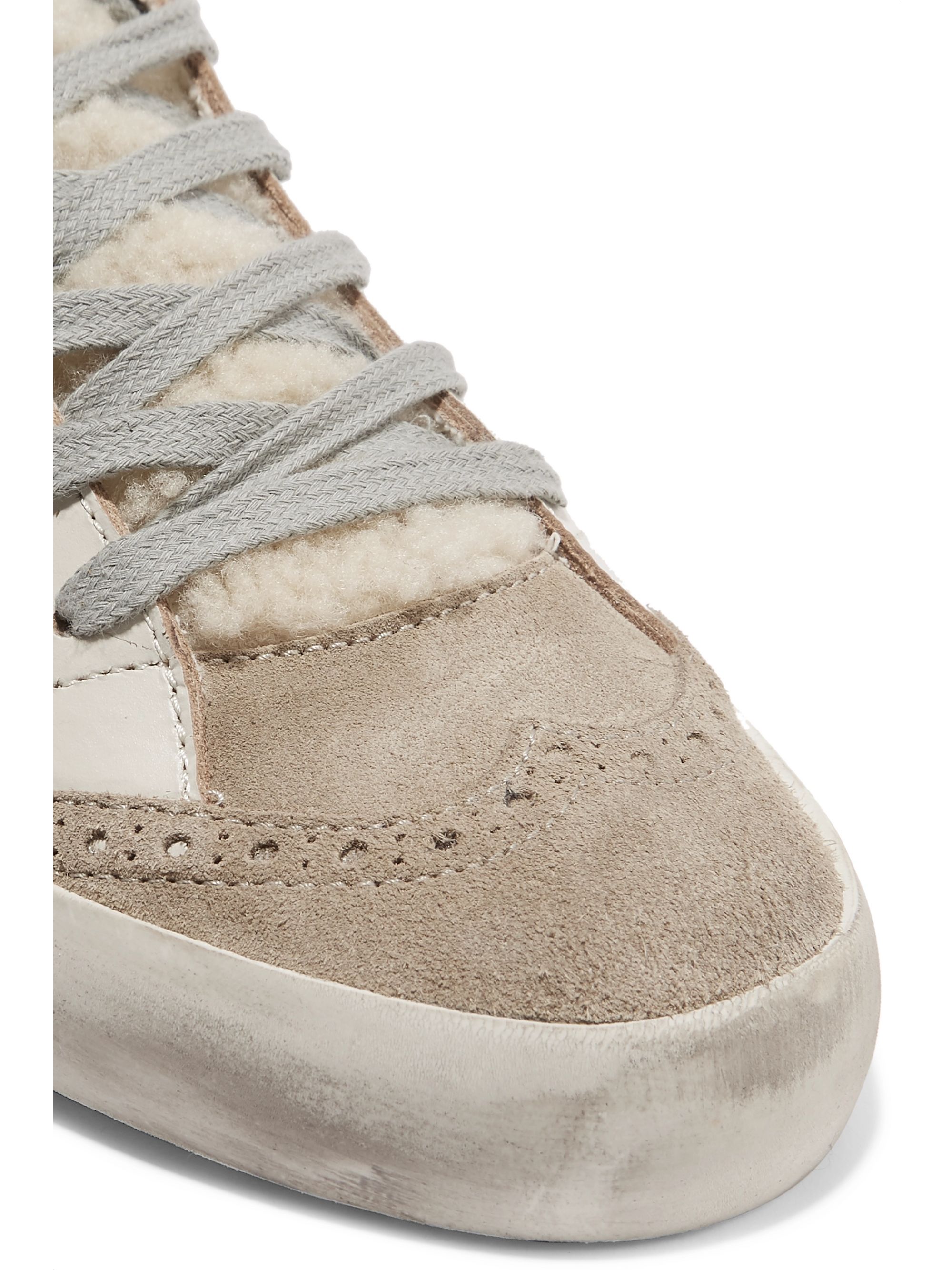 golden goose mid star suede