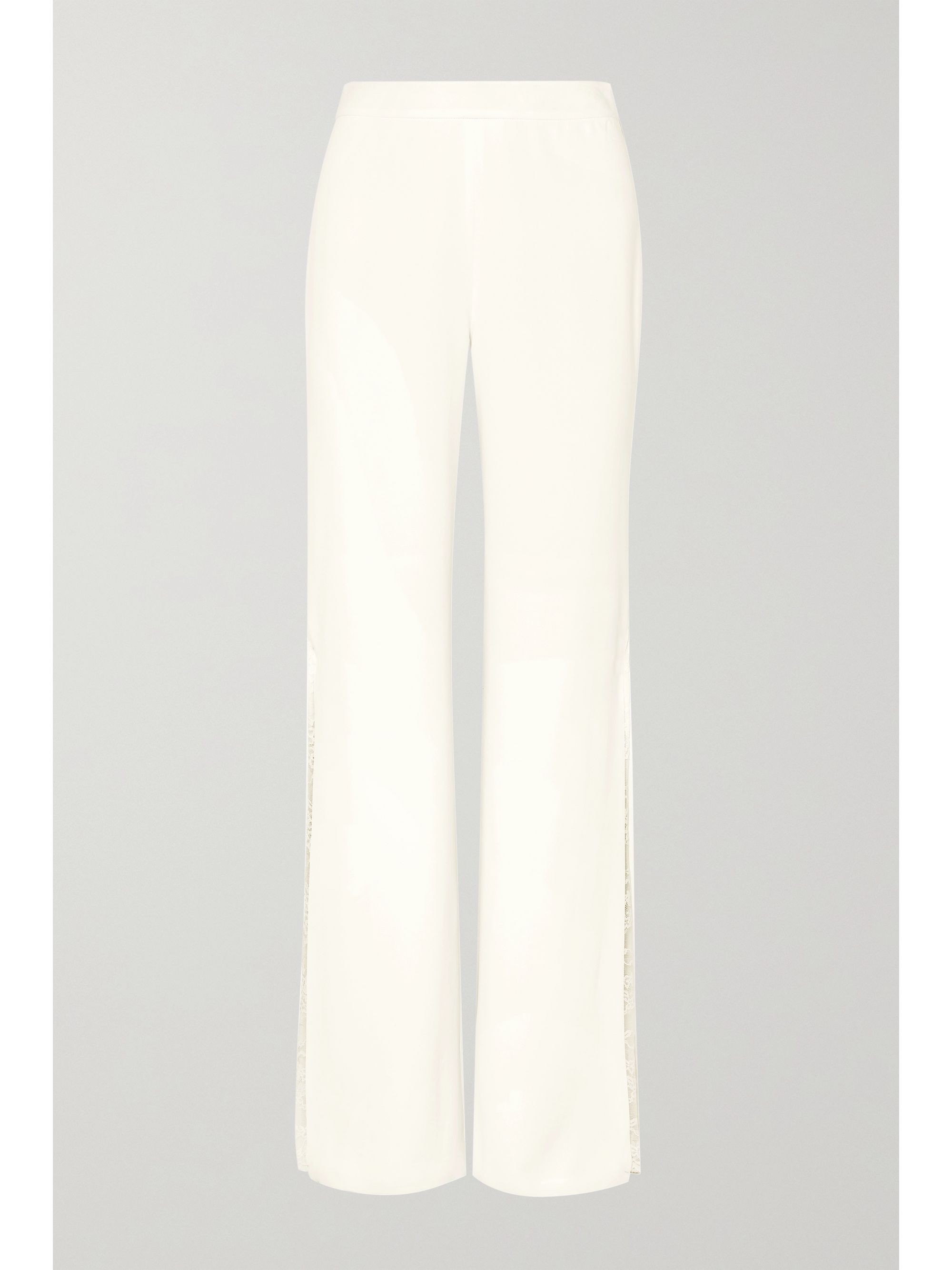 white lace pants