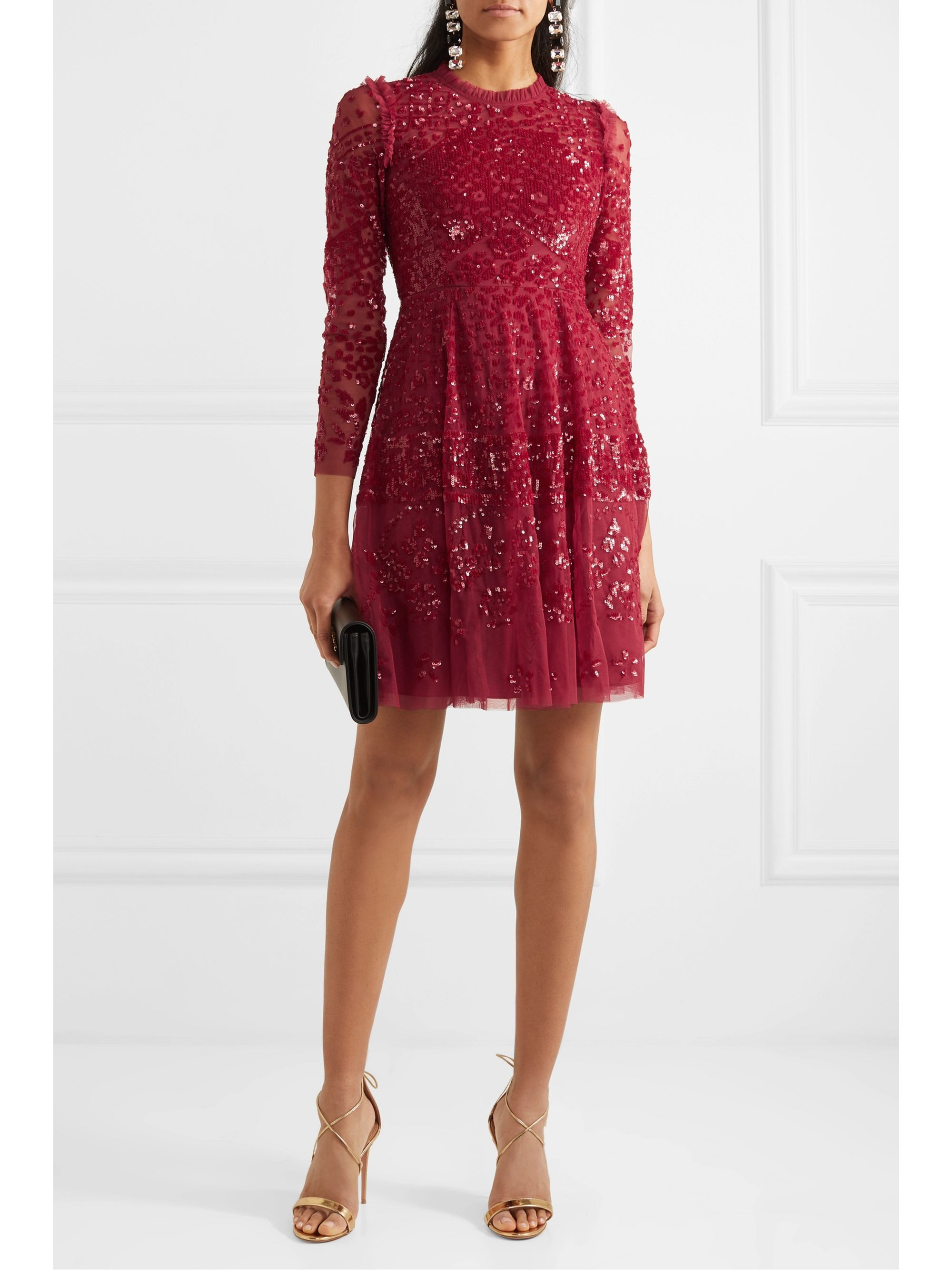 needle and thread mini dress