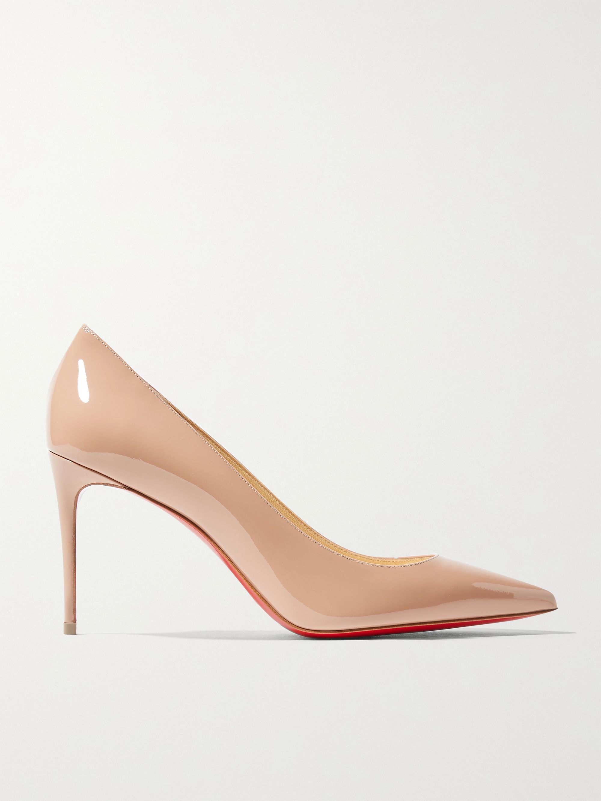 talon louboutin beige