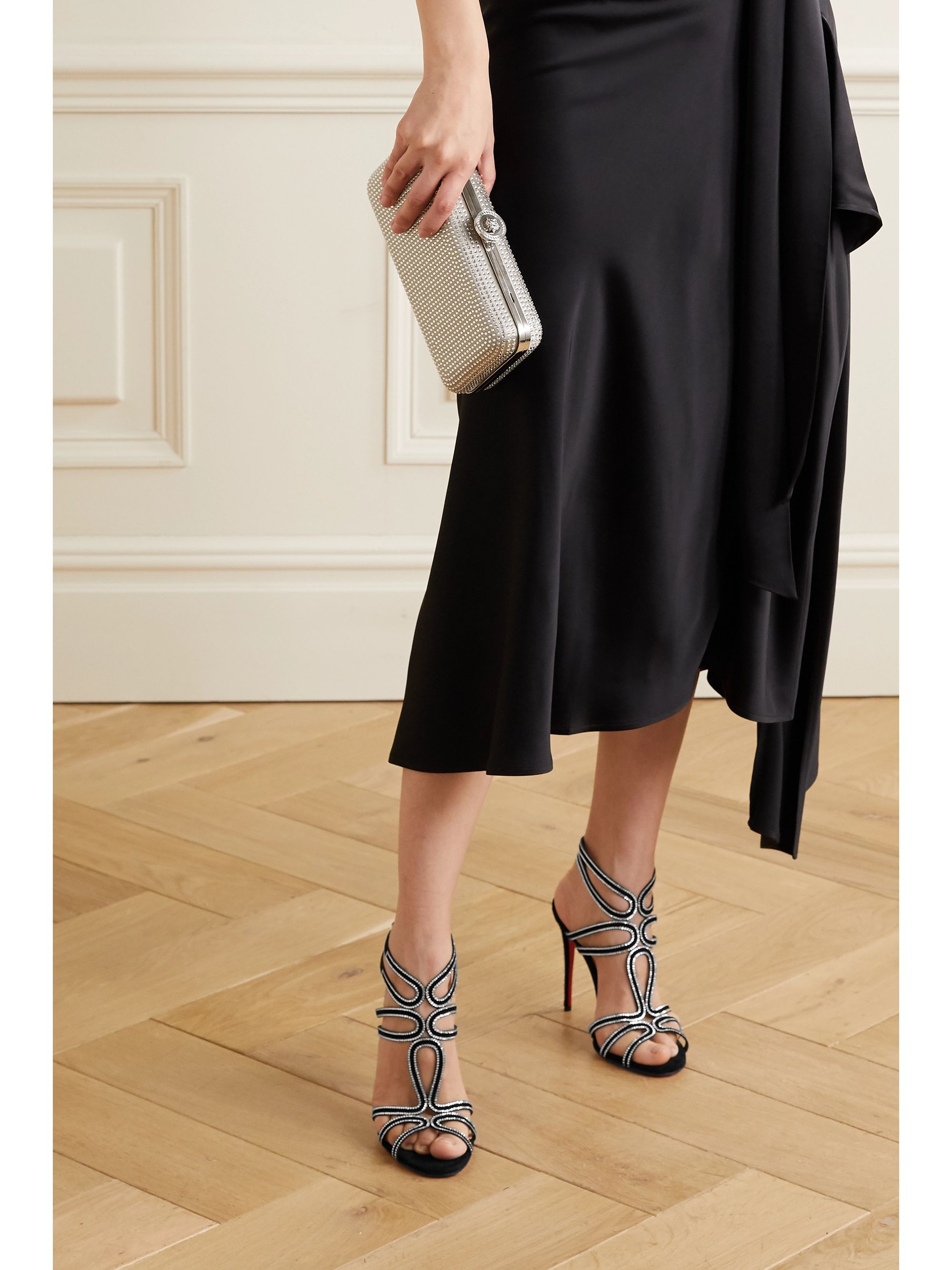 louboutin heeled sandals