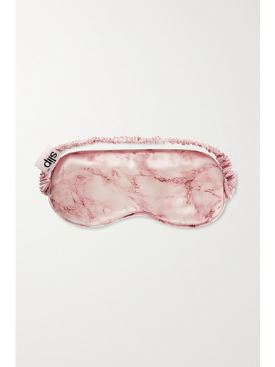 slip eye mask pink