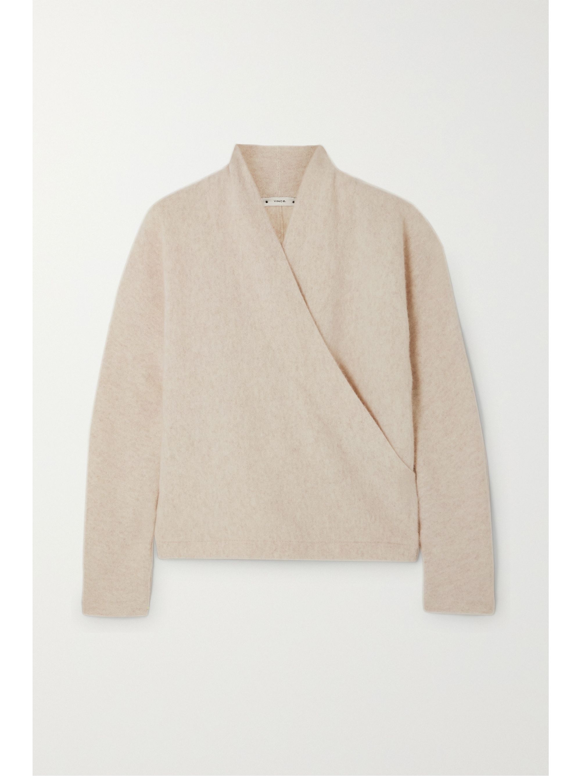 cashmere wrap sweater