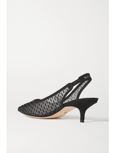 stuart weitzman mesh pump