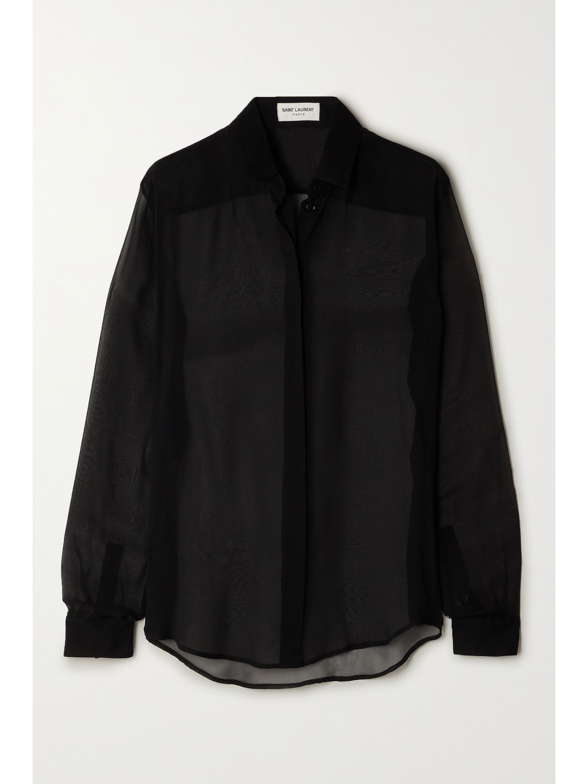 saint laurent shirt black