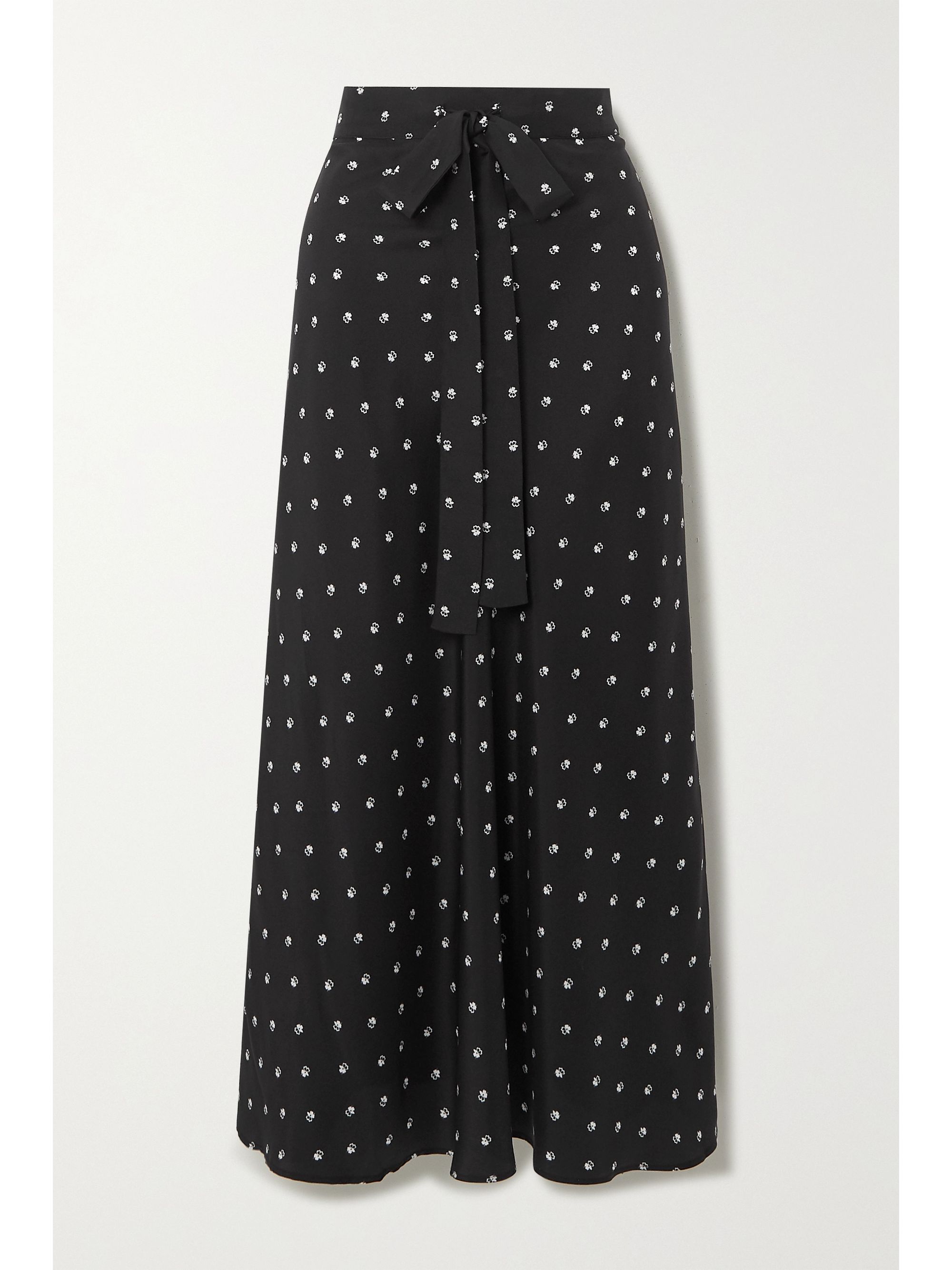 maxi skirt flowers