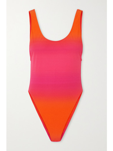 JACQUEMUS CAMERIO OMBRÉ SWIMSUIT