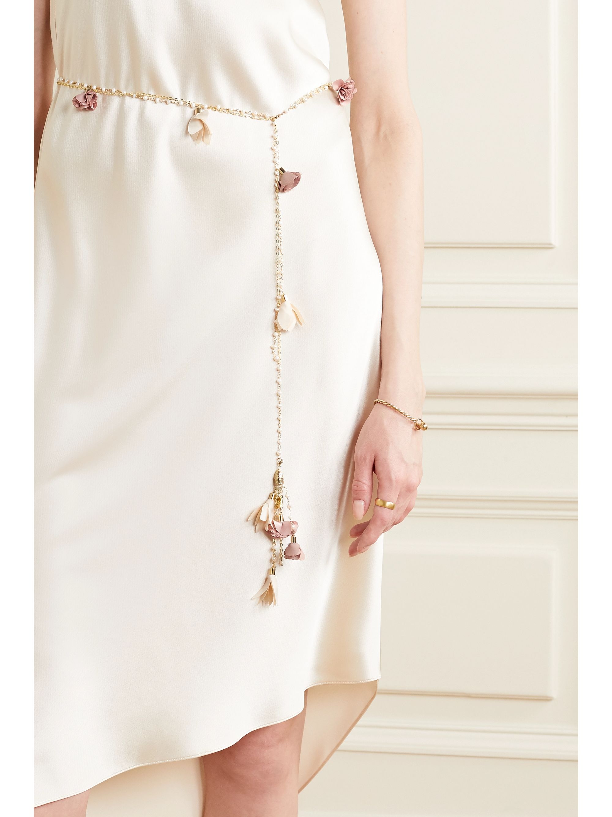 chiffon belt