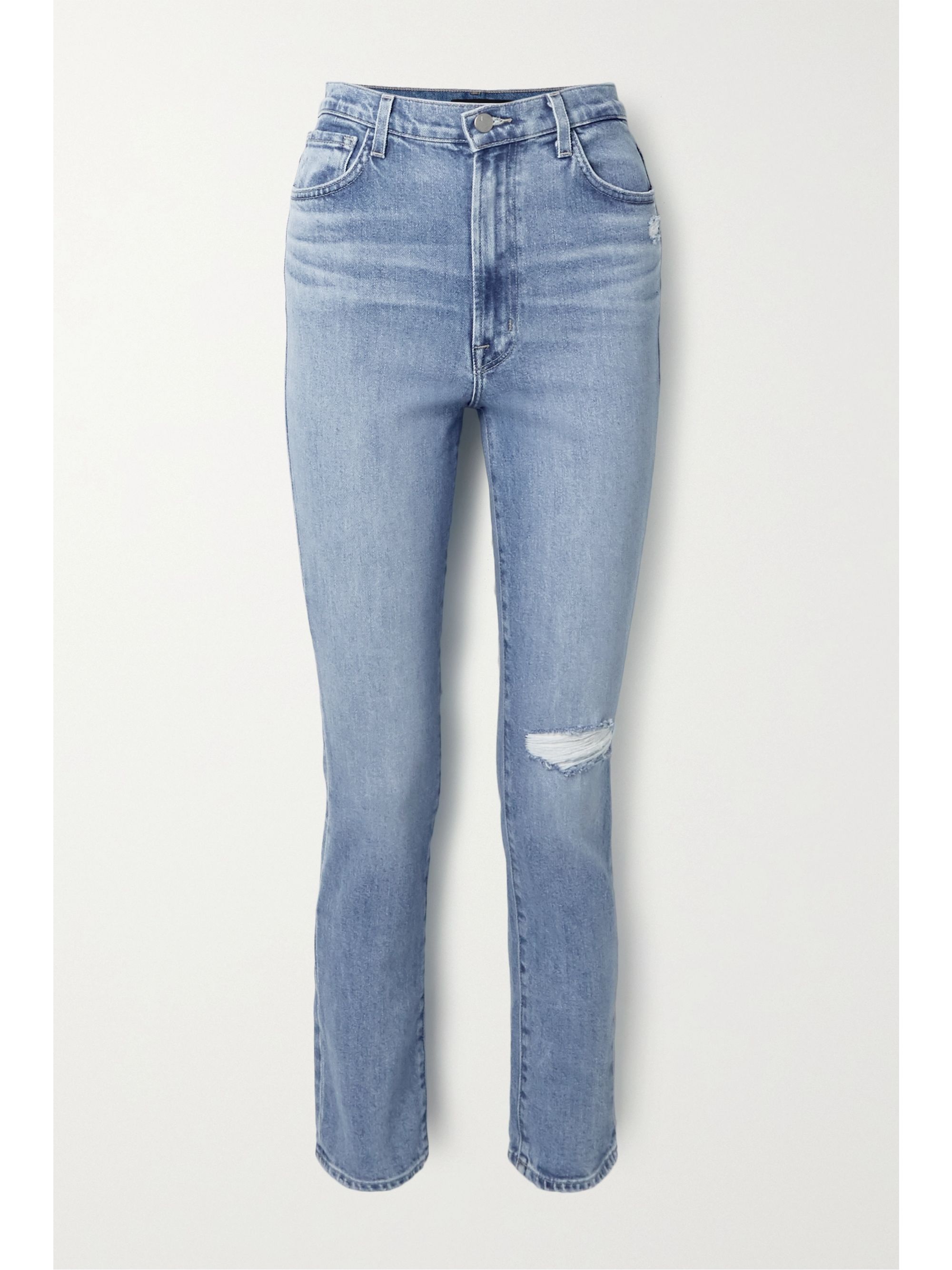 women's high rise slim leg jeans