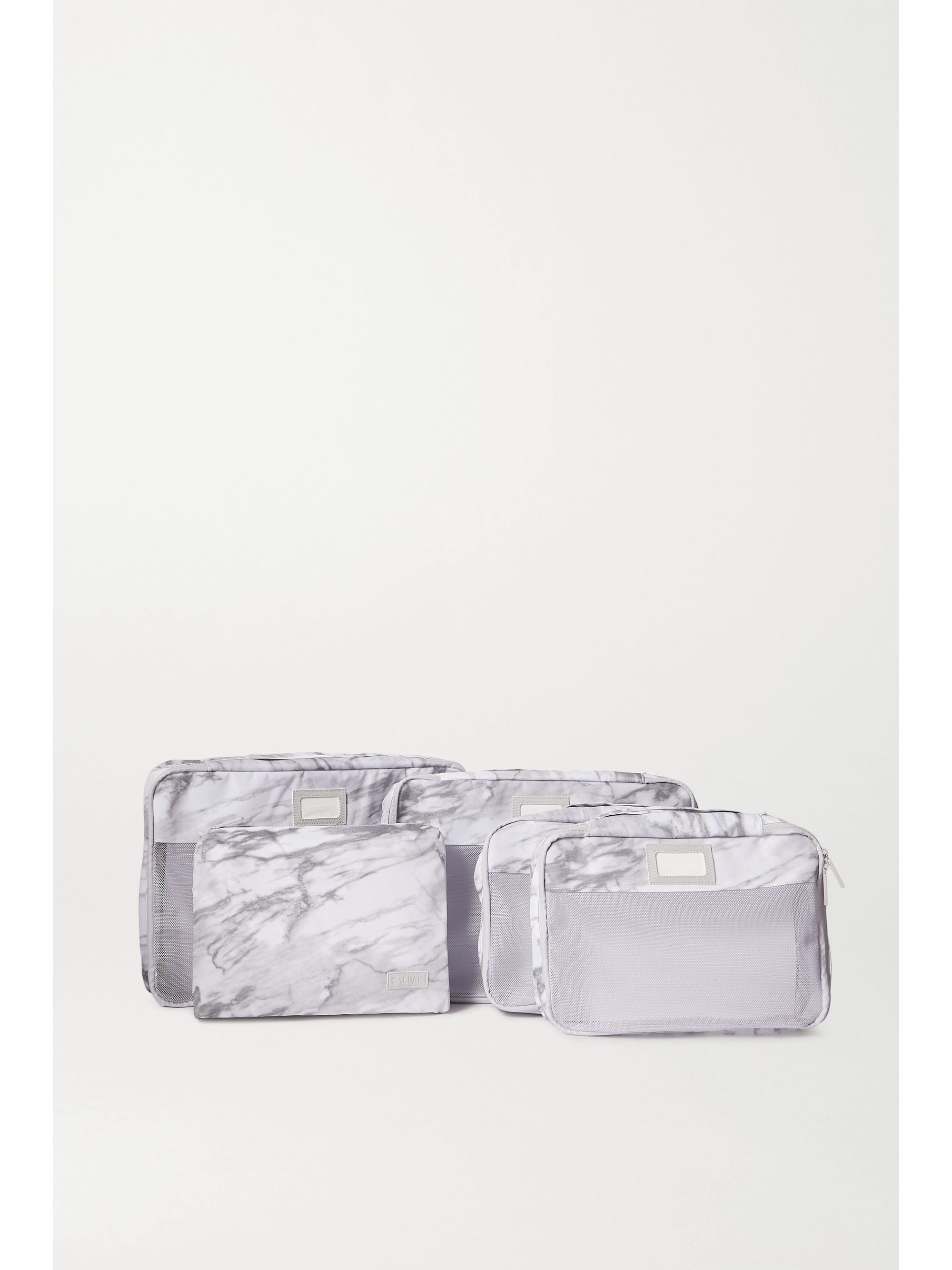 white packing cubes
