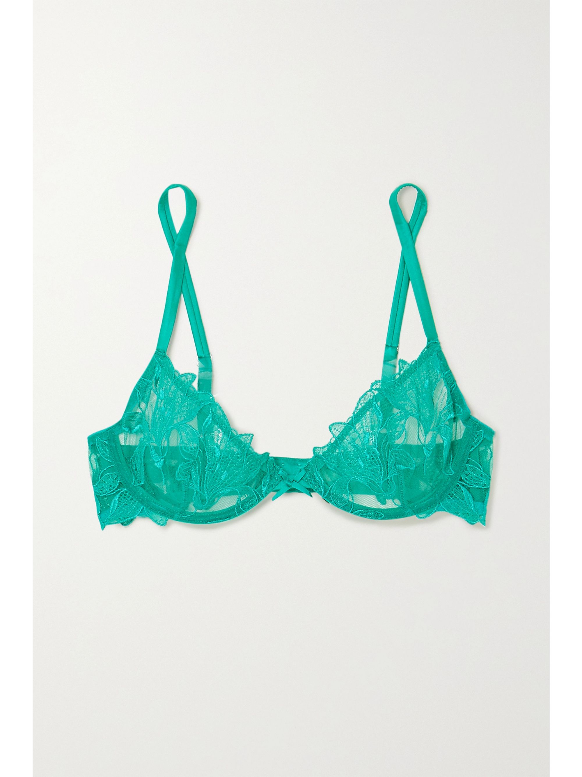 soutien gorge vert