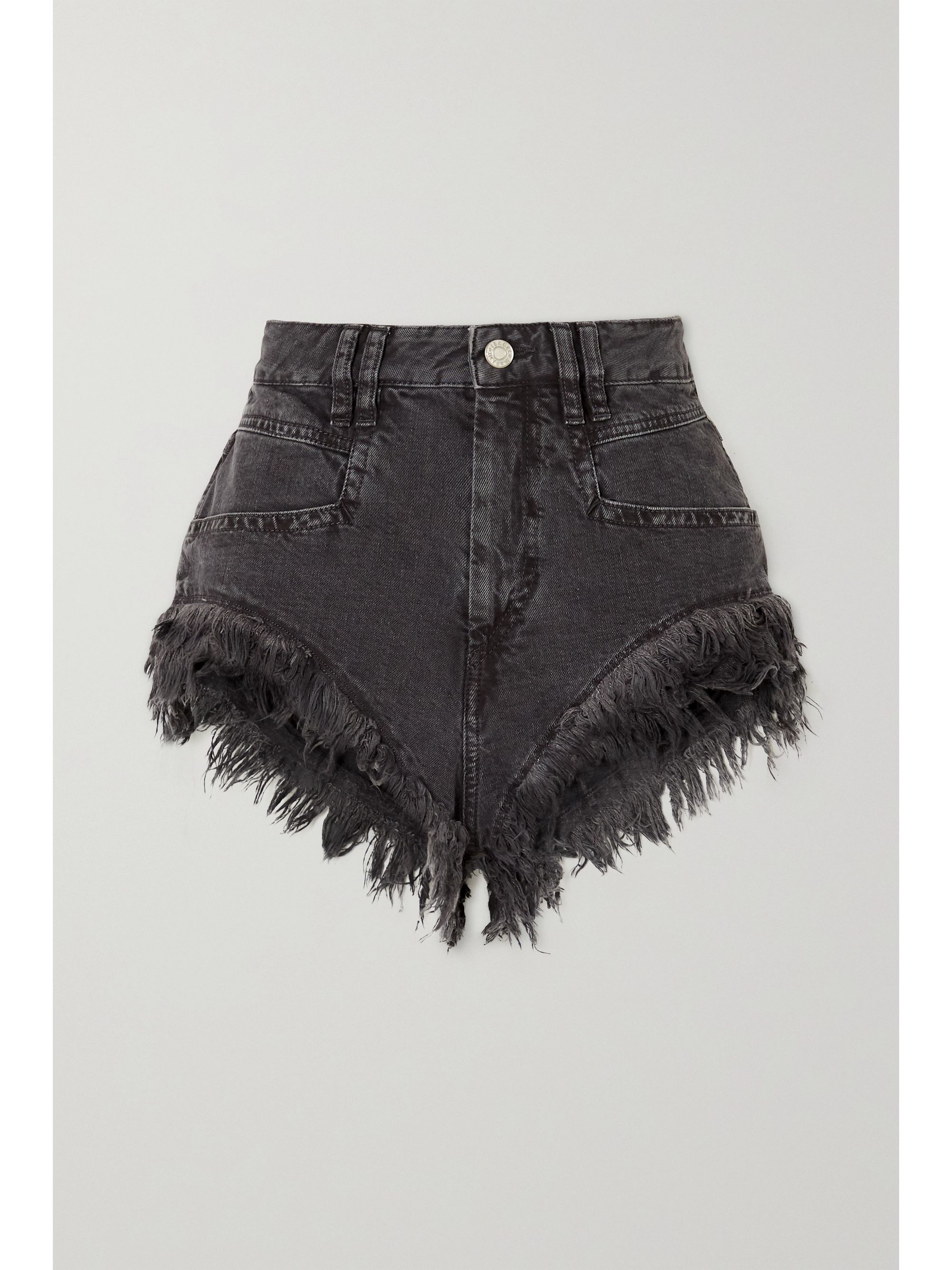 isabel marant denim shorts