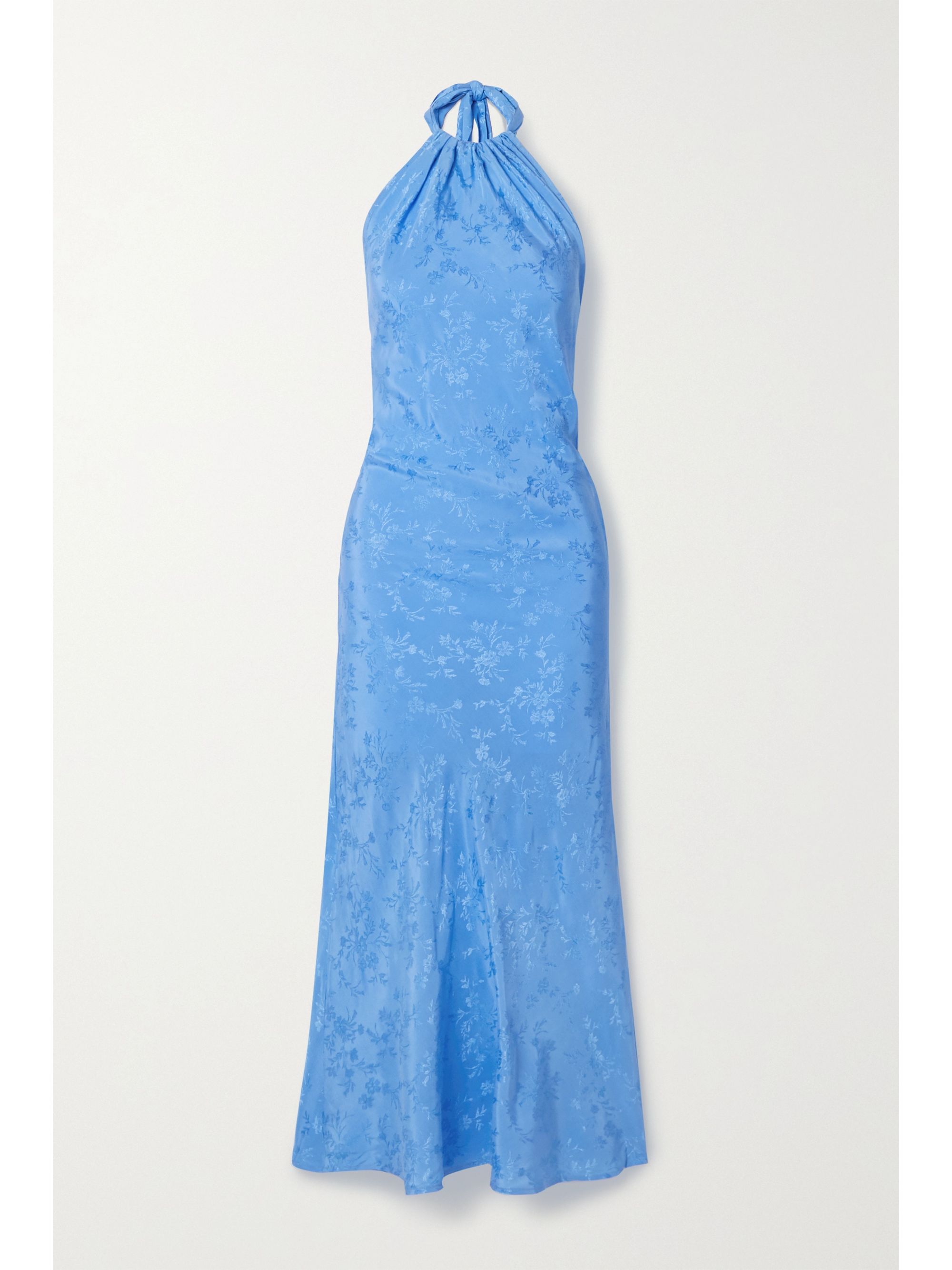 jacquard dress maxi