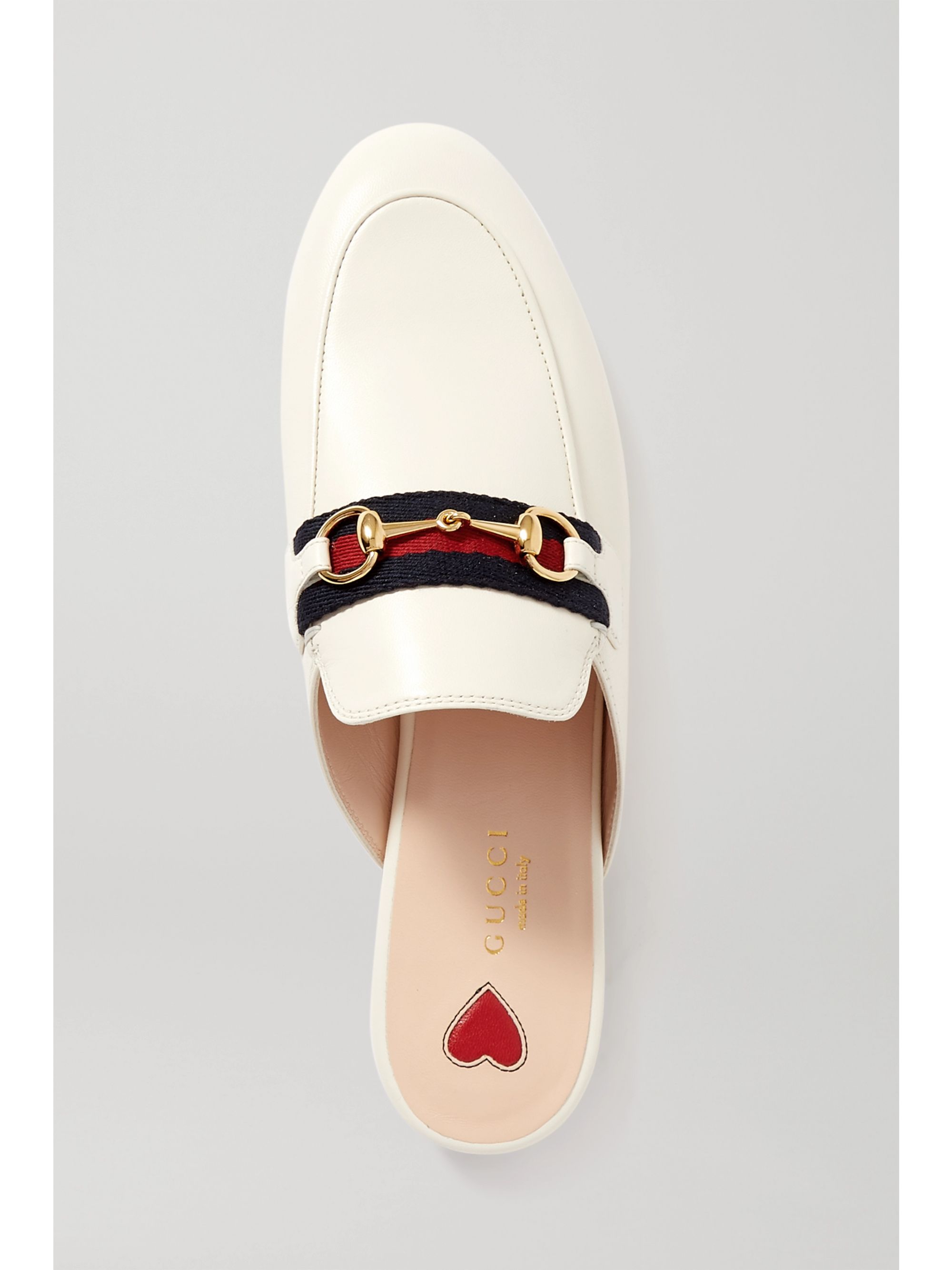 gucci princetown white