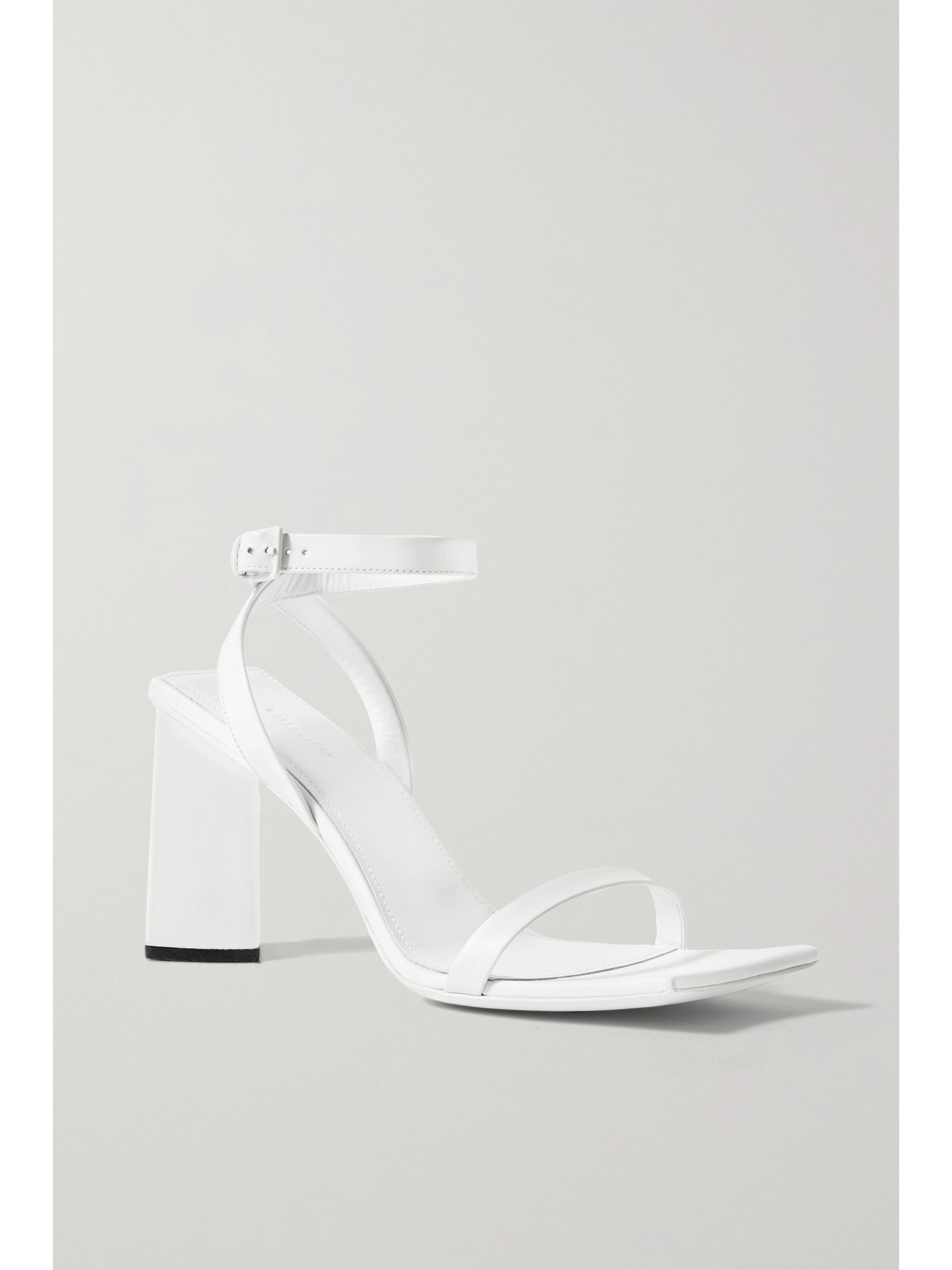 balenciaga heels white