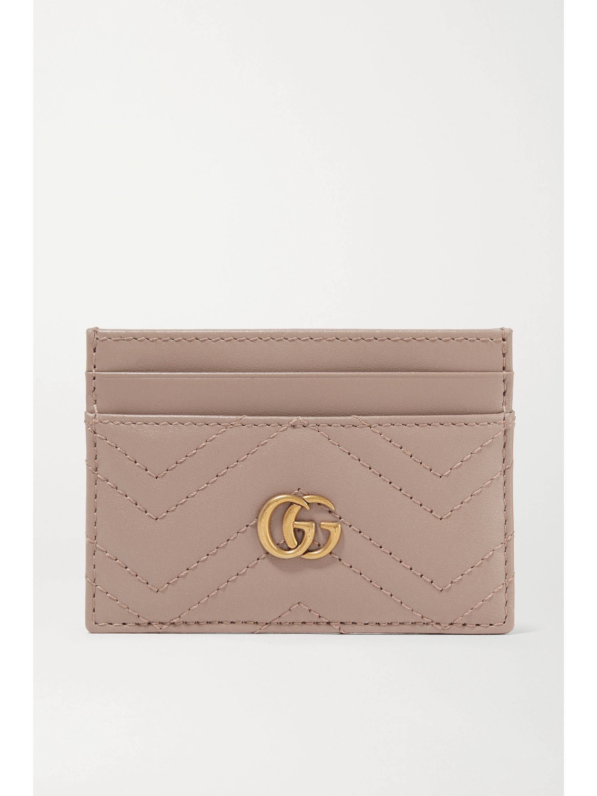 gucci gg marmont quilted leather wallet