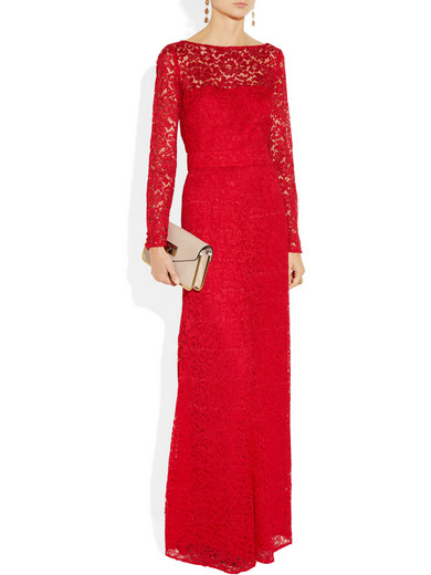 lace gown with net