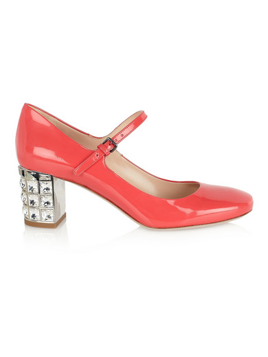miu miu crystal pumps