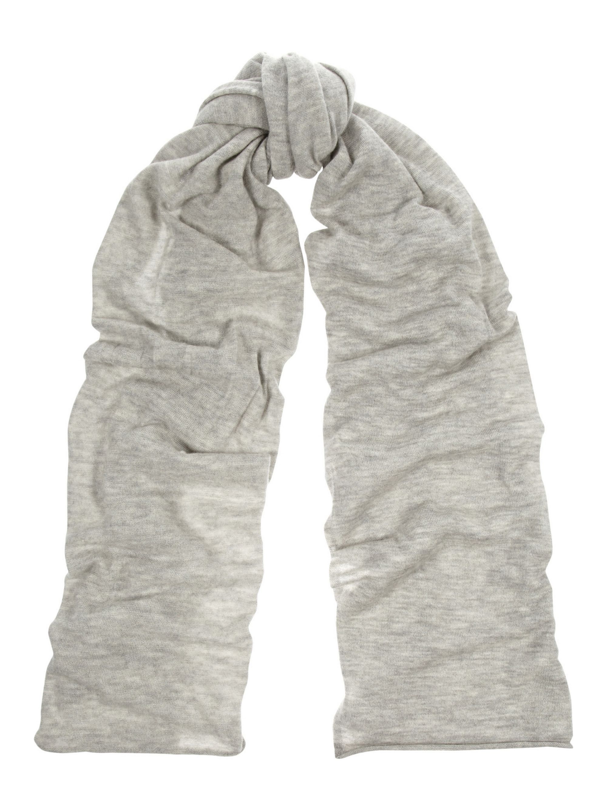 fine knit cashmere scarf