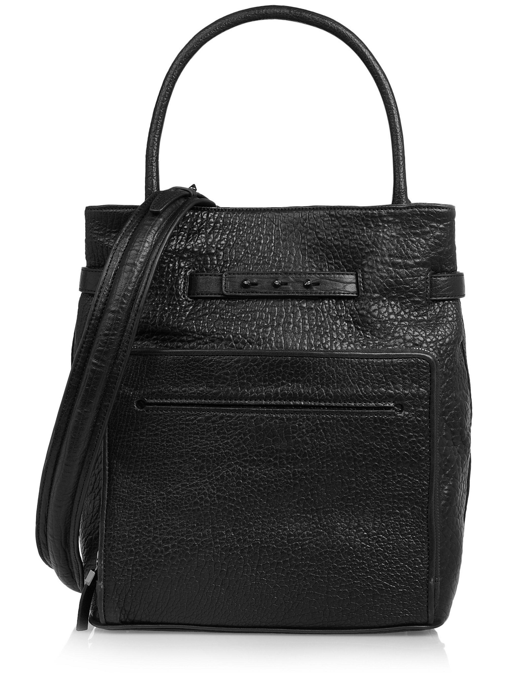 mcq alexander mcqueen leather shoulder bag