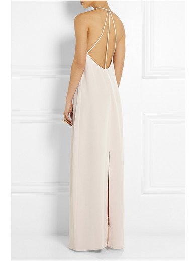 Calvin Klein Collection | Bianca silk-cady gown | NET-A-PORTER.COM