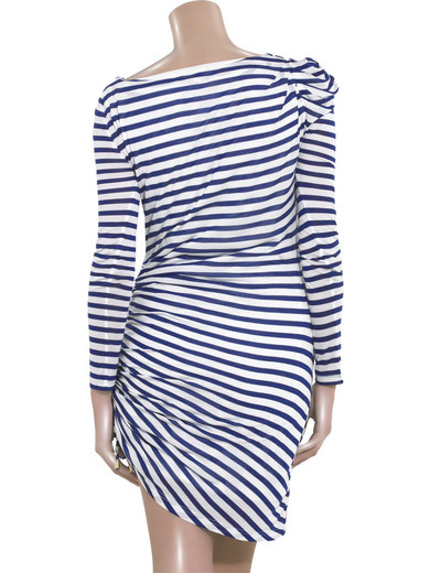 alice temperley red and white stripe