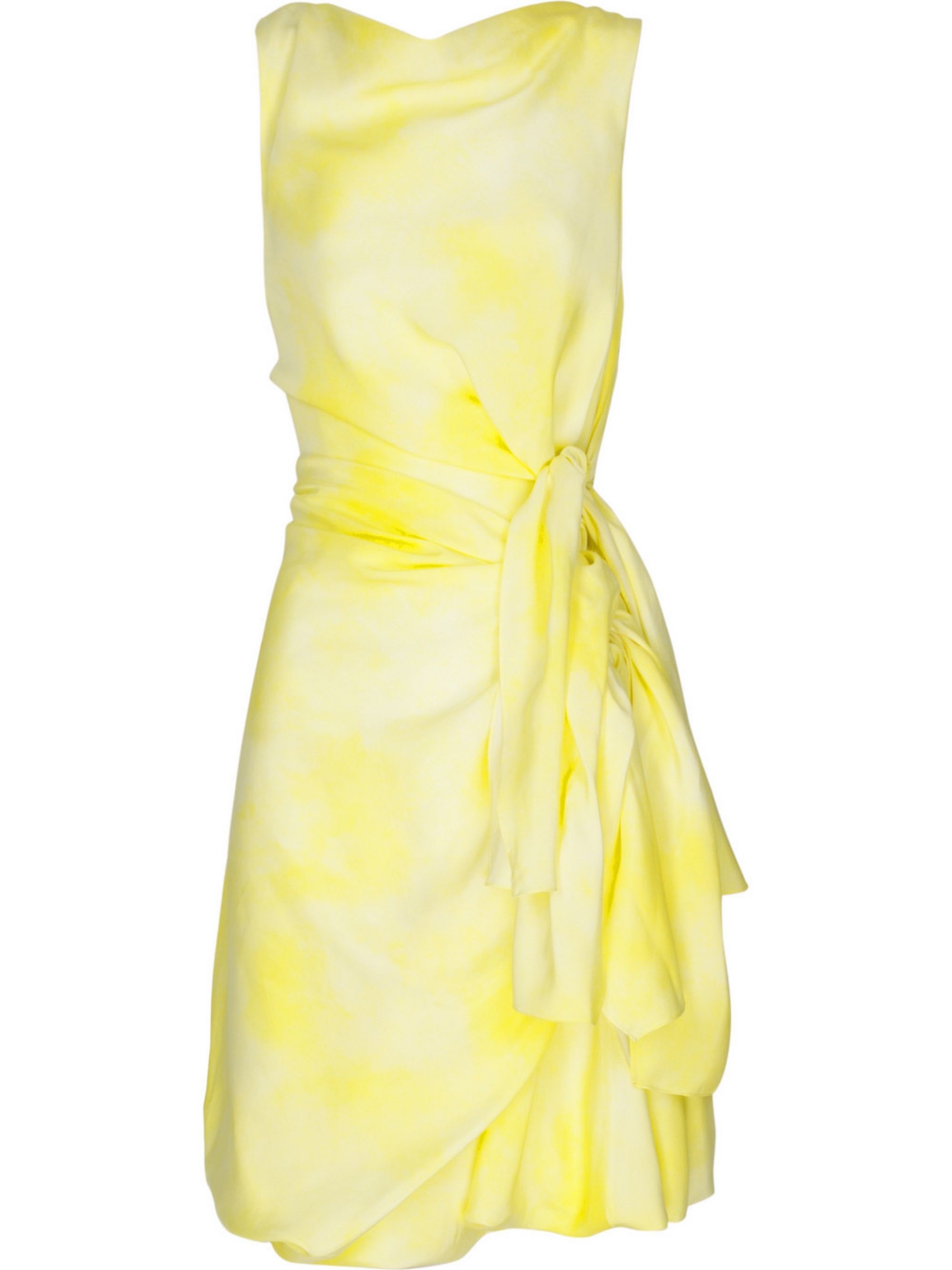 pastel yellow summer dress