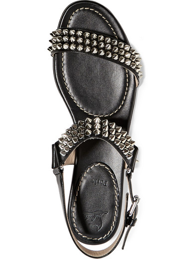 louboutin shoes for men - Christian Louboutin | Bikee Bike studded leather sandals | NET-A ...