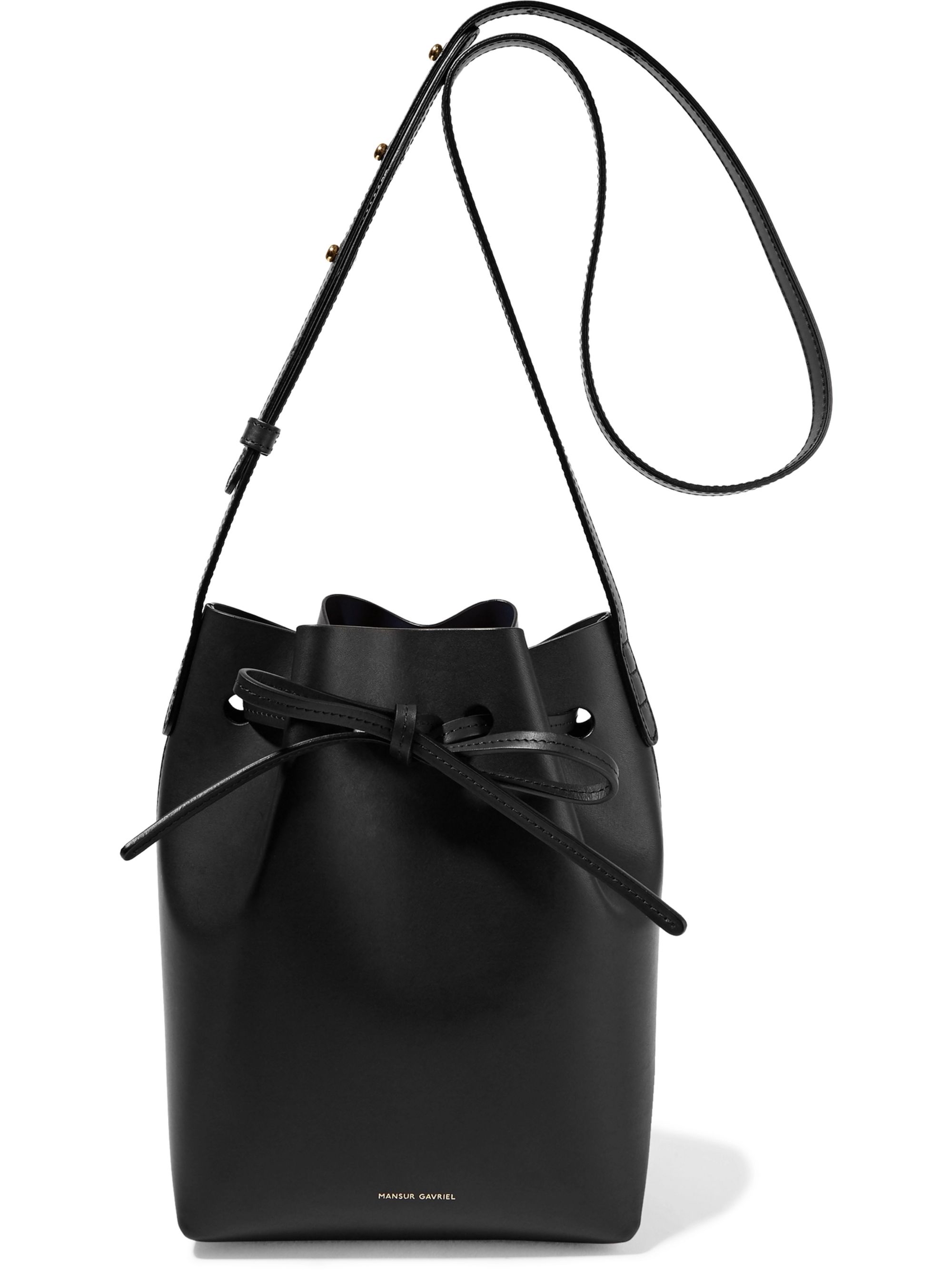 italian leather bucket bag