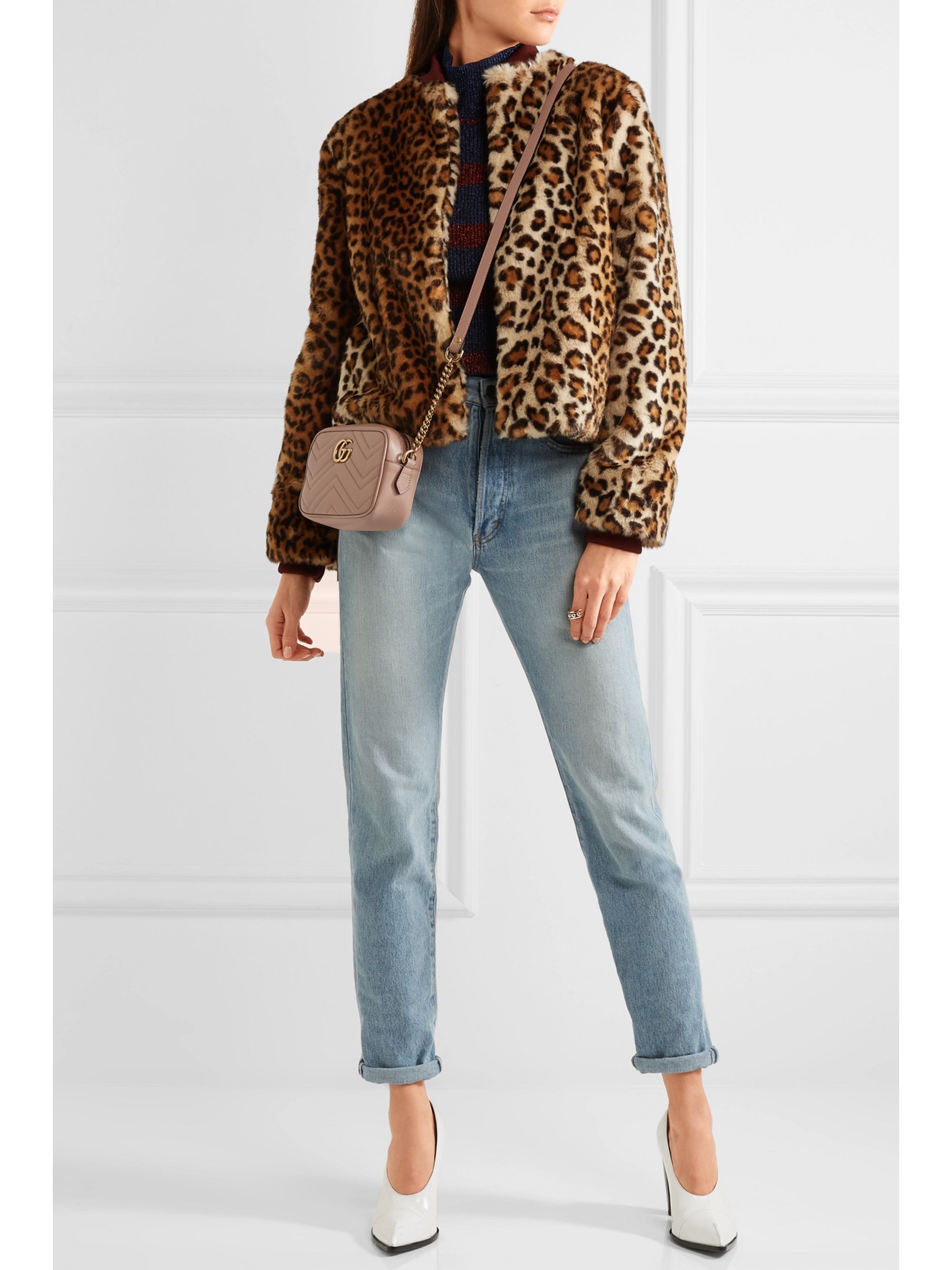 mini quilted leather shoulder bag 