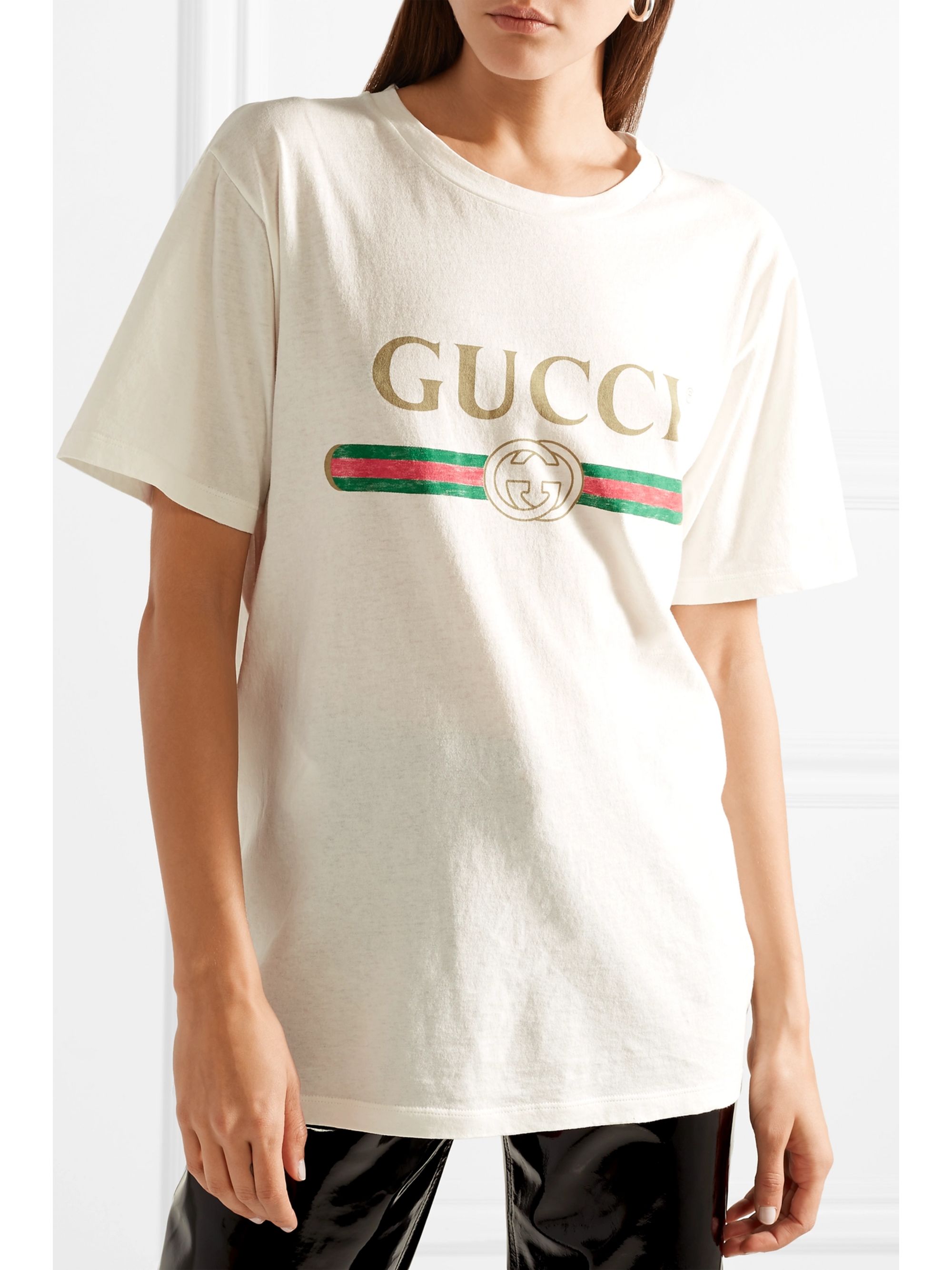 gucci distressed tee