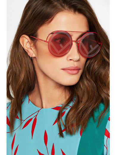 FENDI runway sunglasses. Fendi Winter Runway Looks - The Optical Journal main image 4