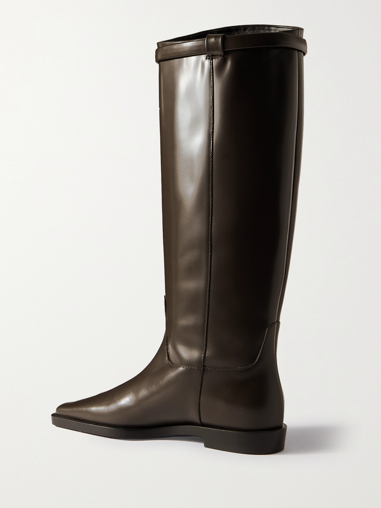 + Net Sustain The Riding Leather Knee Boots