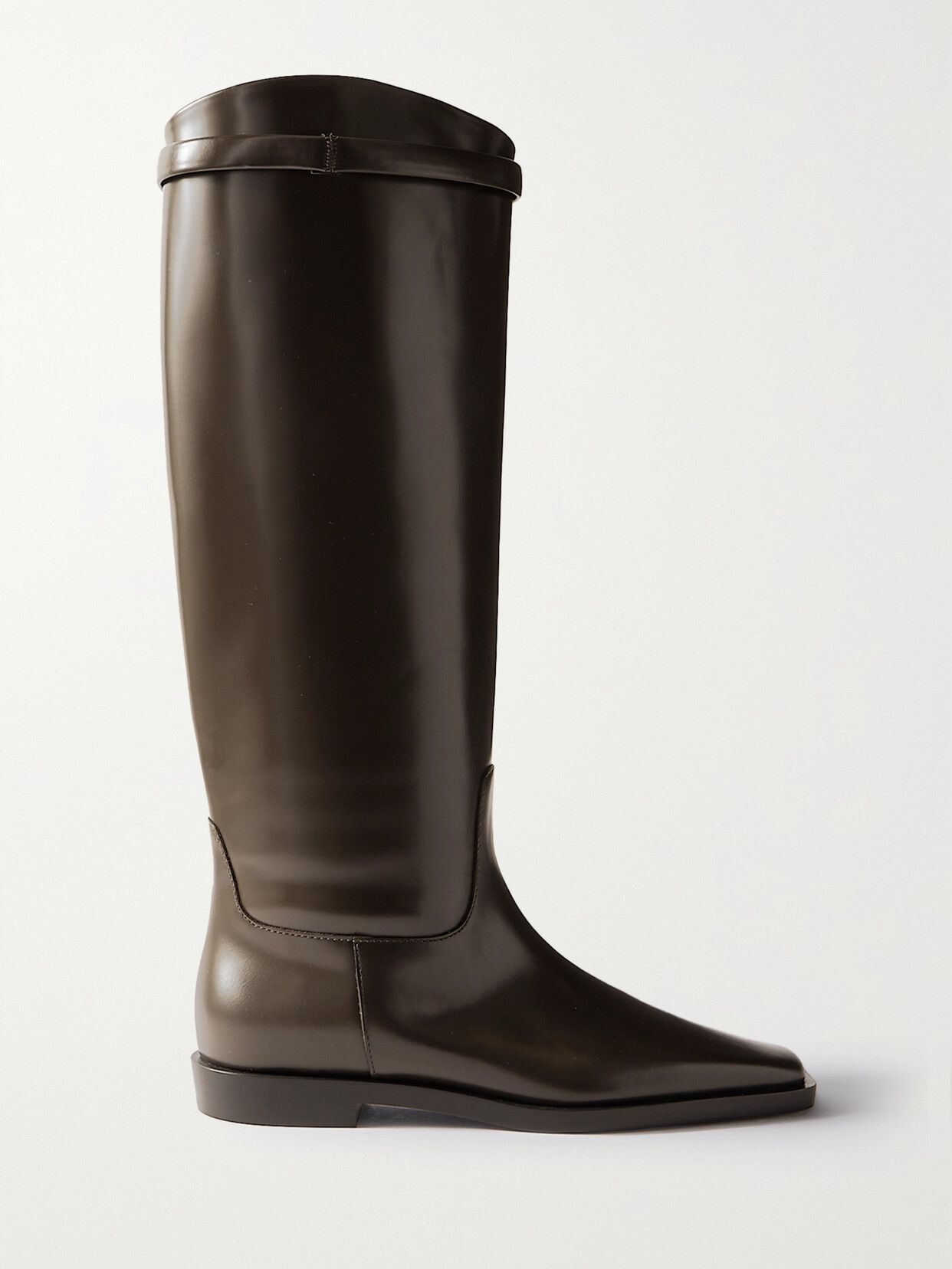 + Net Sustain The Riding Leather Knee Boots