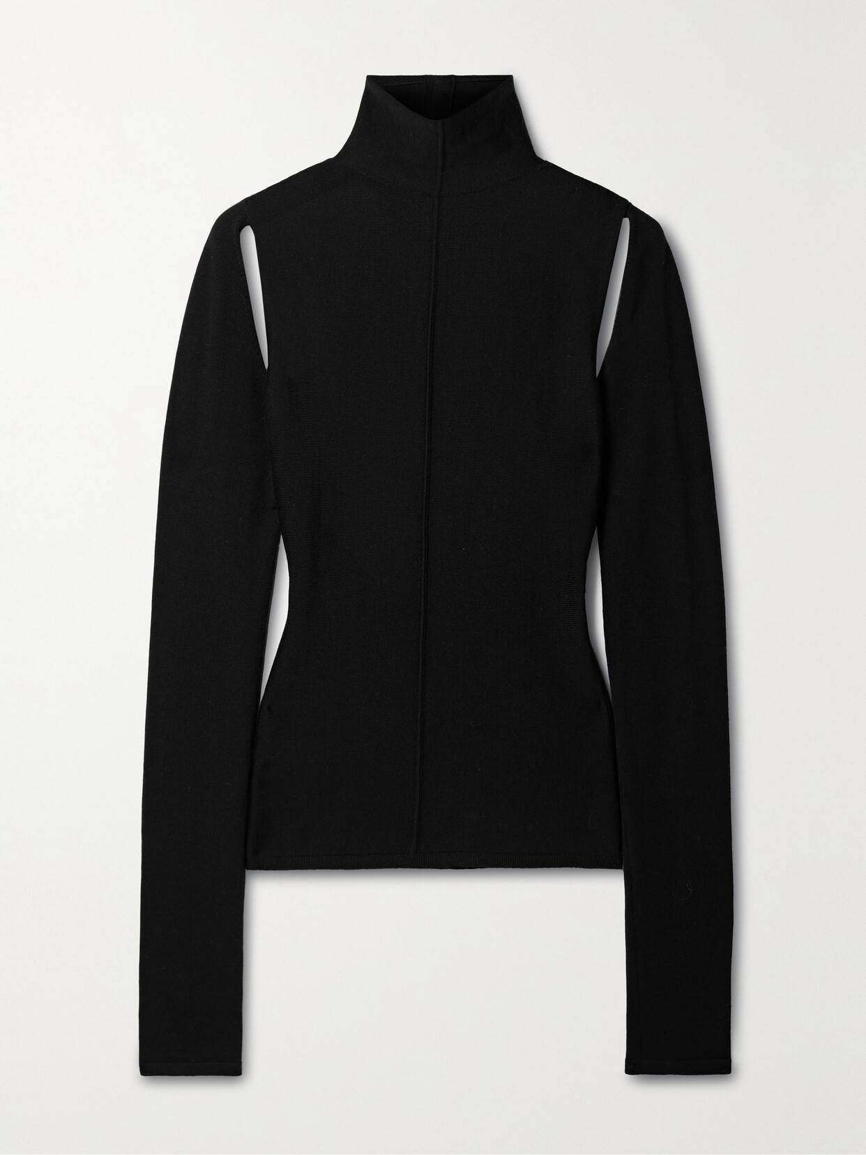 Marlowe Cutout Open-Back Merino Top