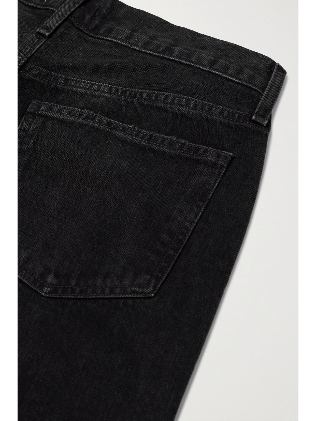 Clara Baggy Organic Low-Rise Flared Jeans
